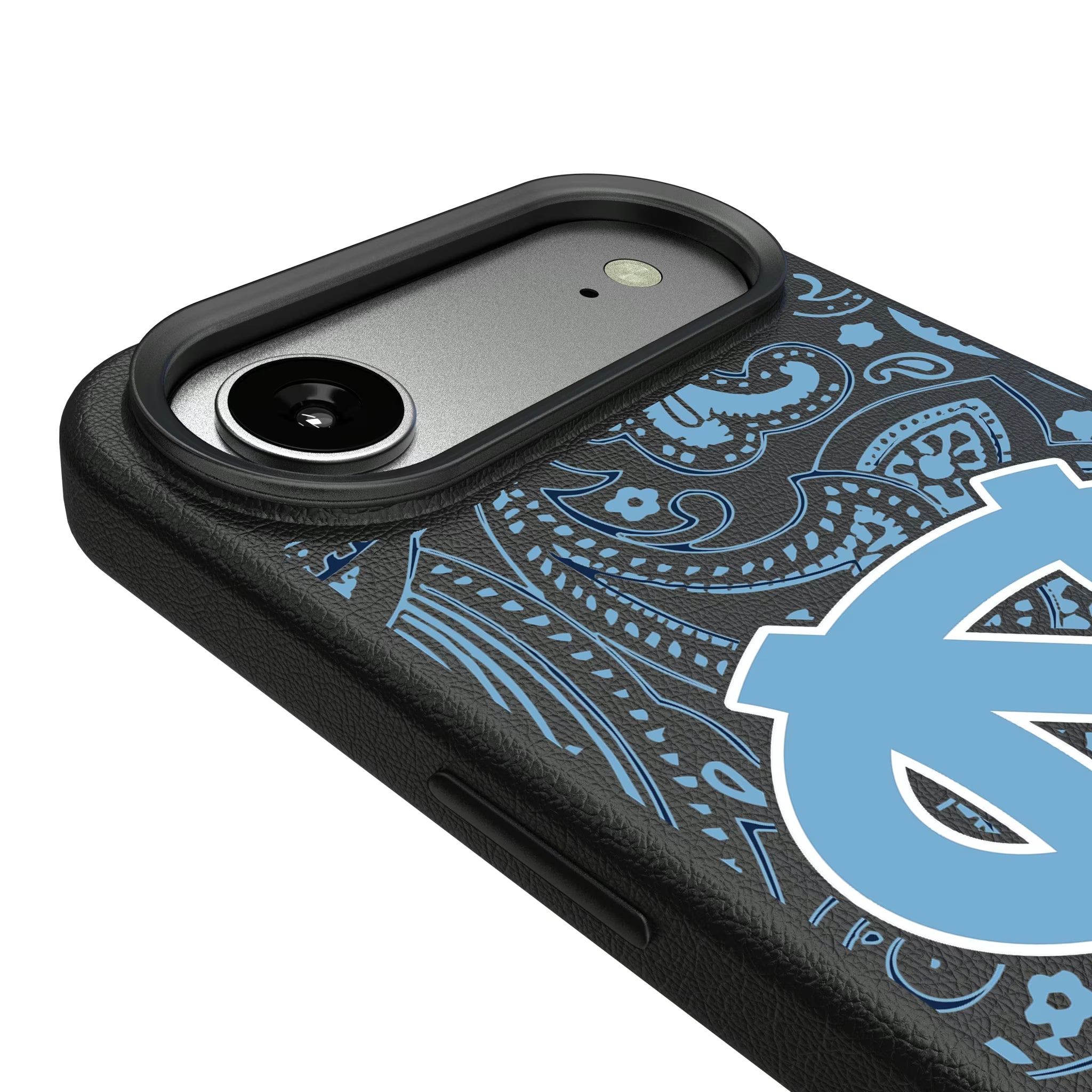 University of North Carolina Tar Heels Paisley iPhone MagSafe Compatible Phone Case for Apple iPhone - Detail#Device_iPhone Air