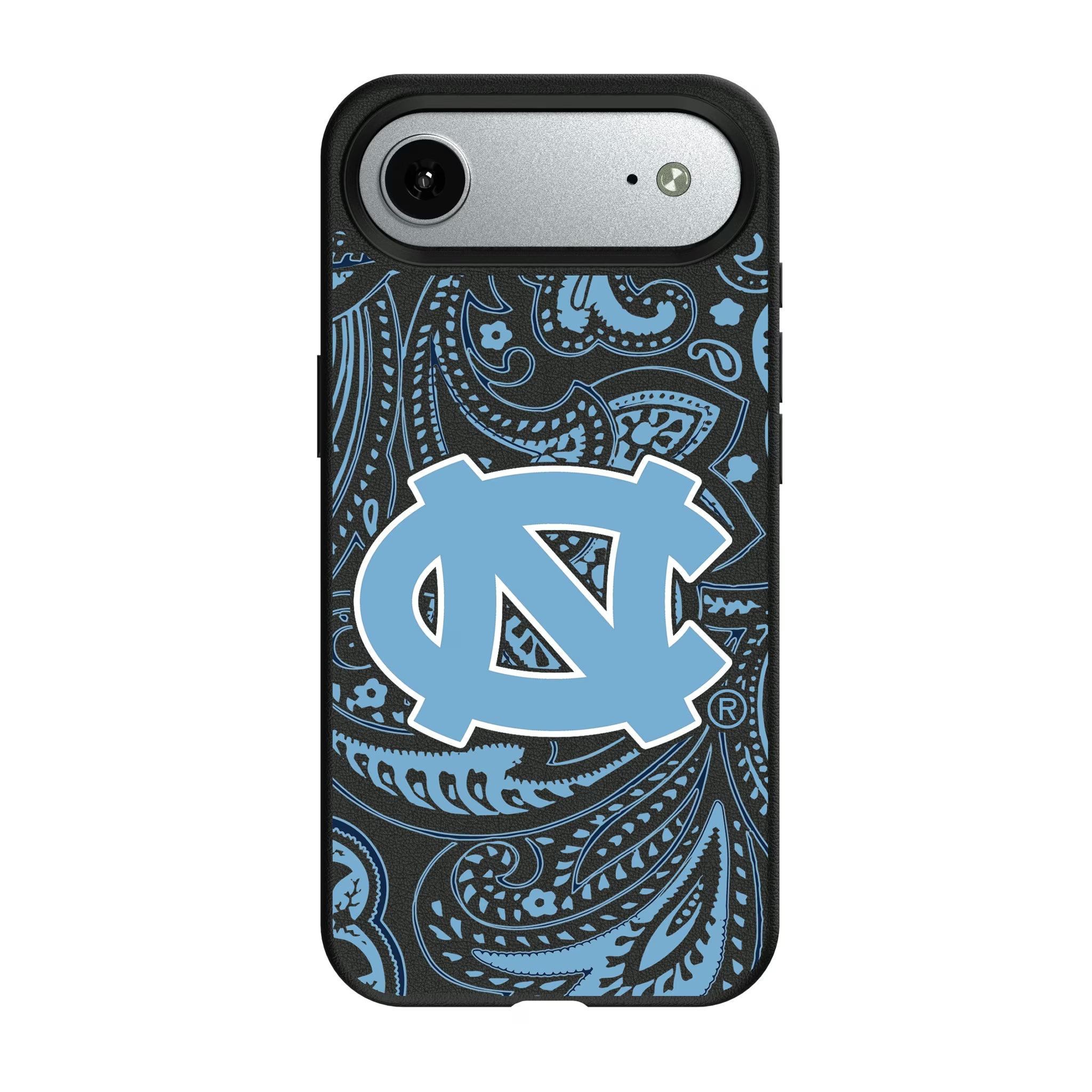 University of North Carolina Tar Heels Paisley iPhone MagSafe Compatible Phone Case for Apple iPhone#Device_iPhone Air