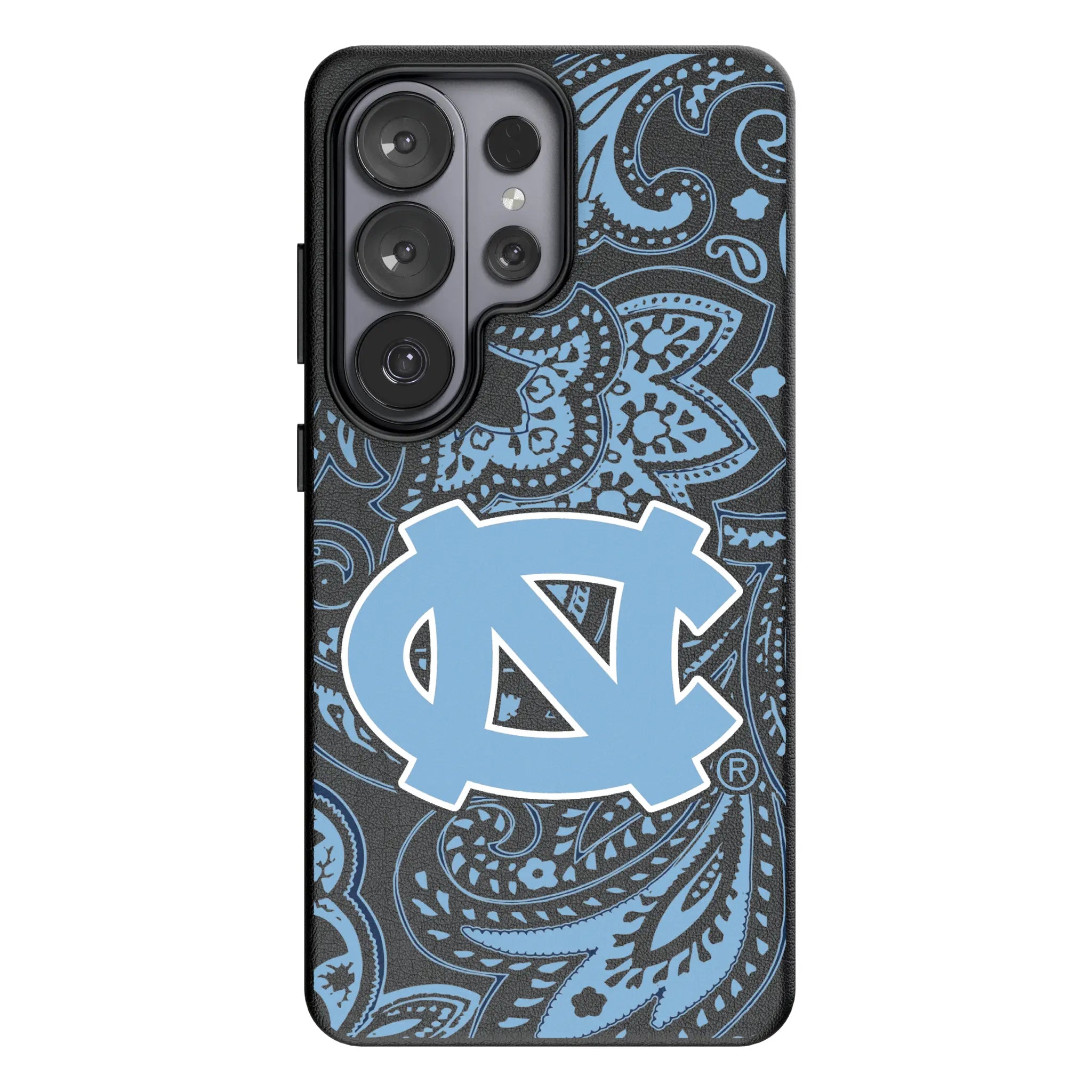 University of North Carolina Tar Heels Paisley Galaxy MagSafe Compatible Phone Case for Samsung Galaxy#Device_Galaxy S26 Ultra