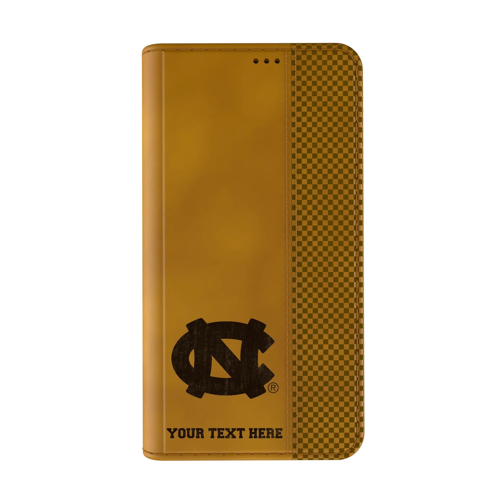 University of North Carolina Tar Heels Personalized Burn iPhone Folio Phone Case for Apple iPhone