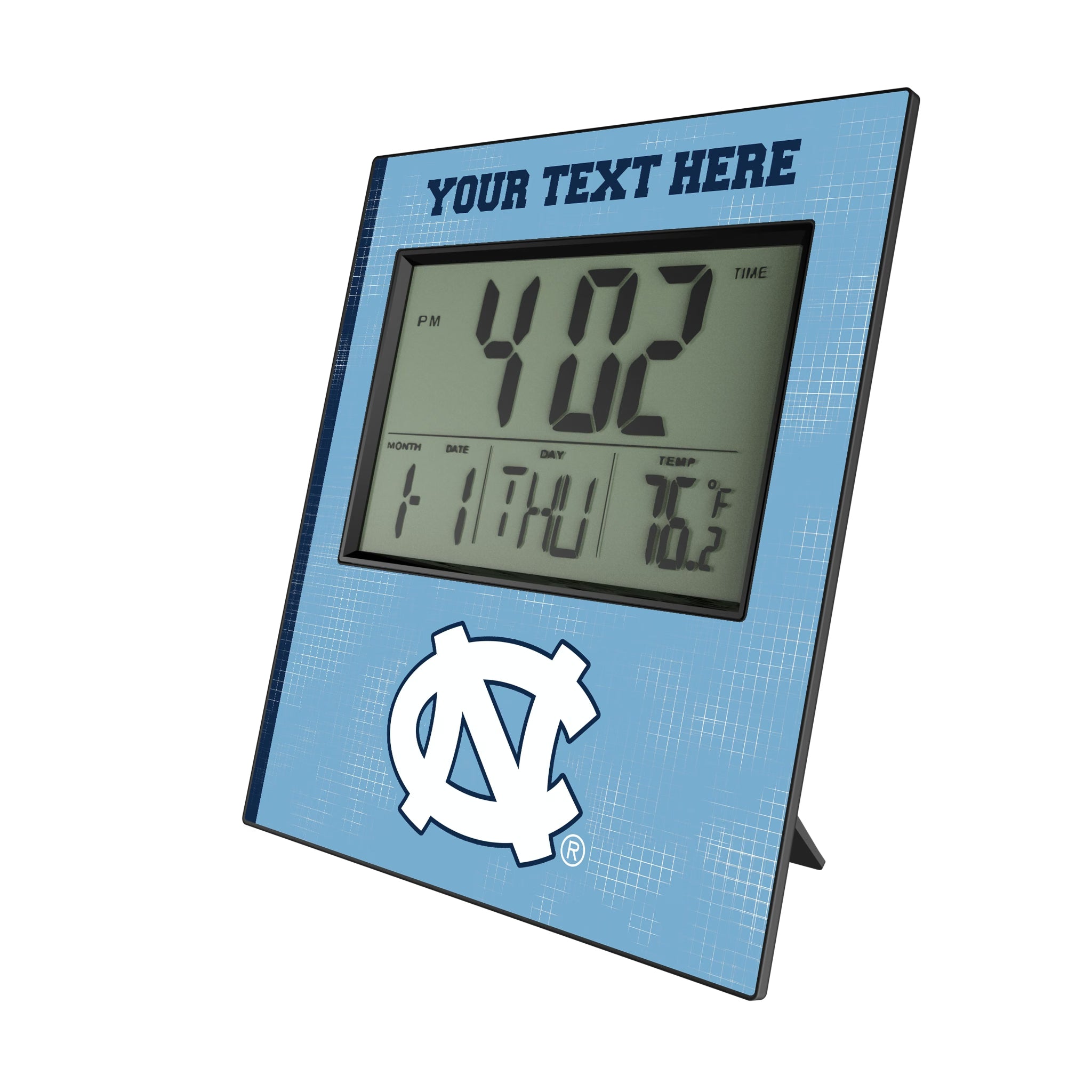 University of North Carolina Tar Heels Personalized Hatch Wall Clock