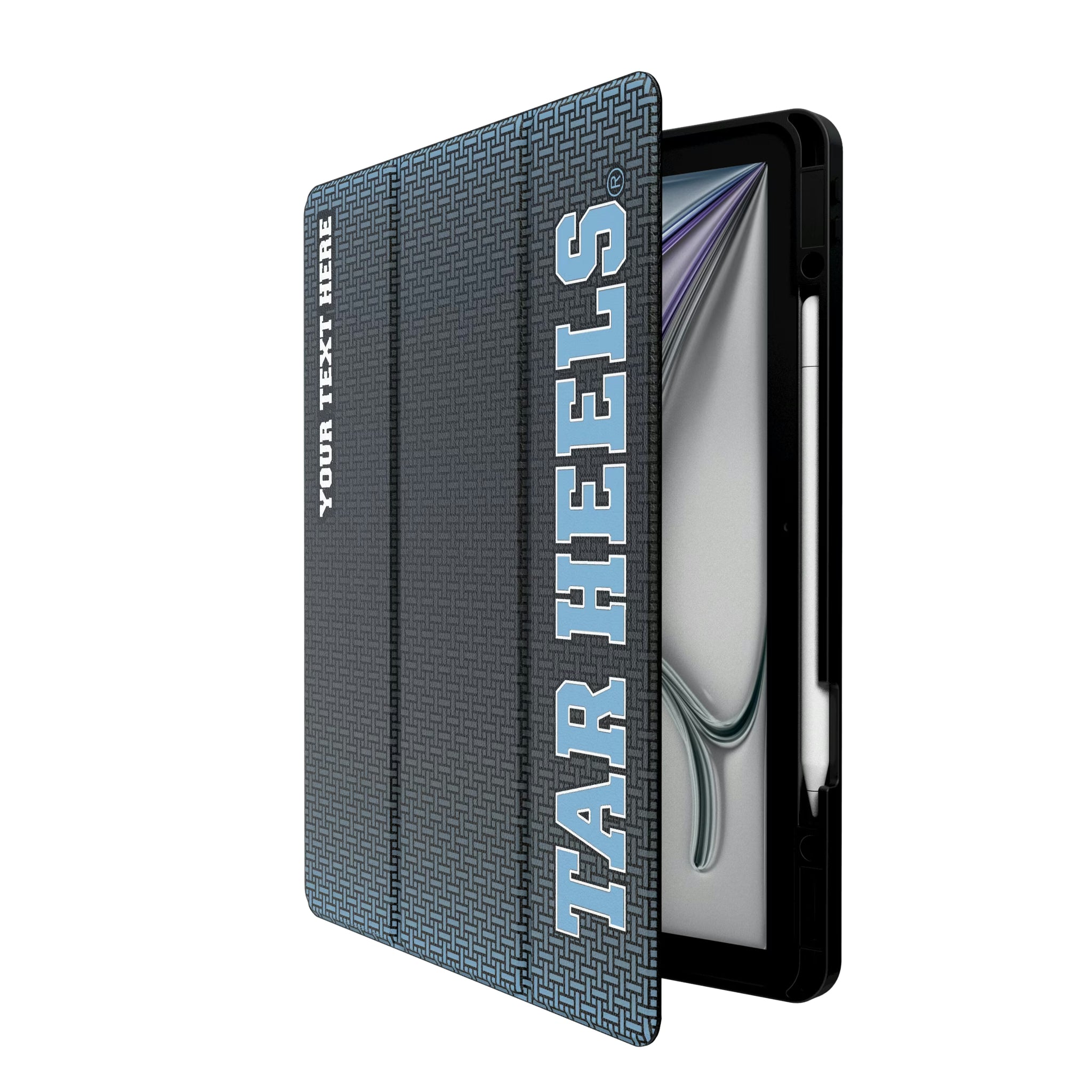 University of North Carolina Tar Heels Personalized Linen iPad Tablet Case for Apple iPad
