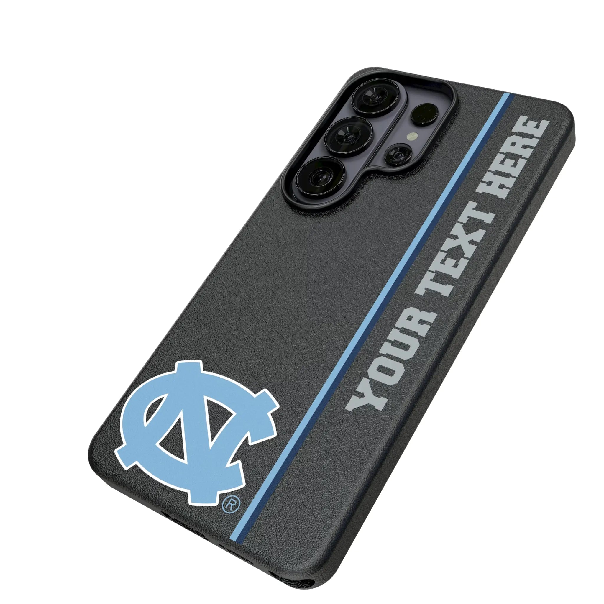 University of North Carolina Tar Heels Personalized Sidebard Galaxy MagSafe Compatible Phone Case for Samsung Galaxy - Isometric View#Device_Galaxy S26 Ultra