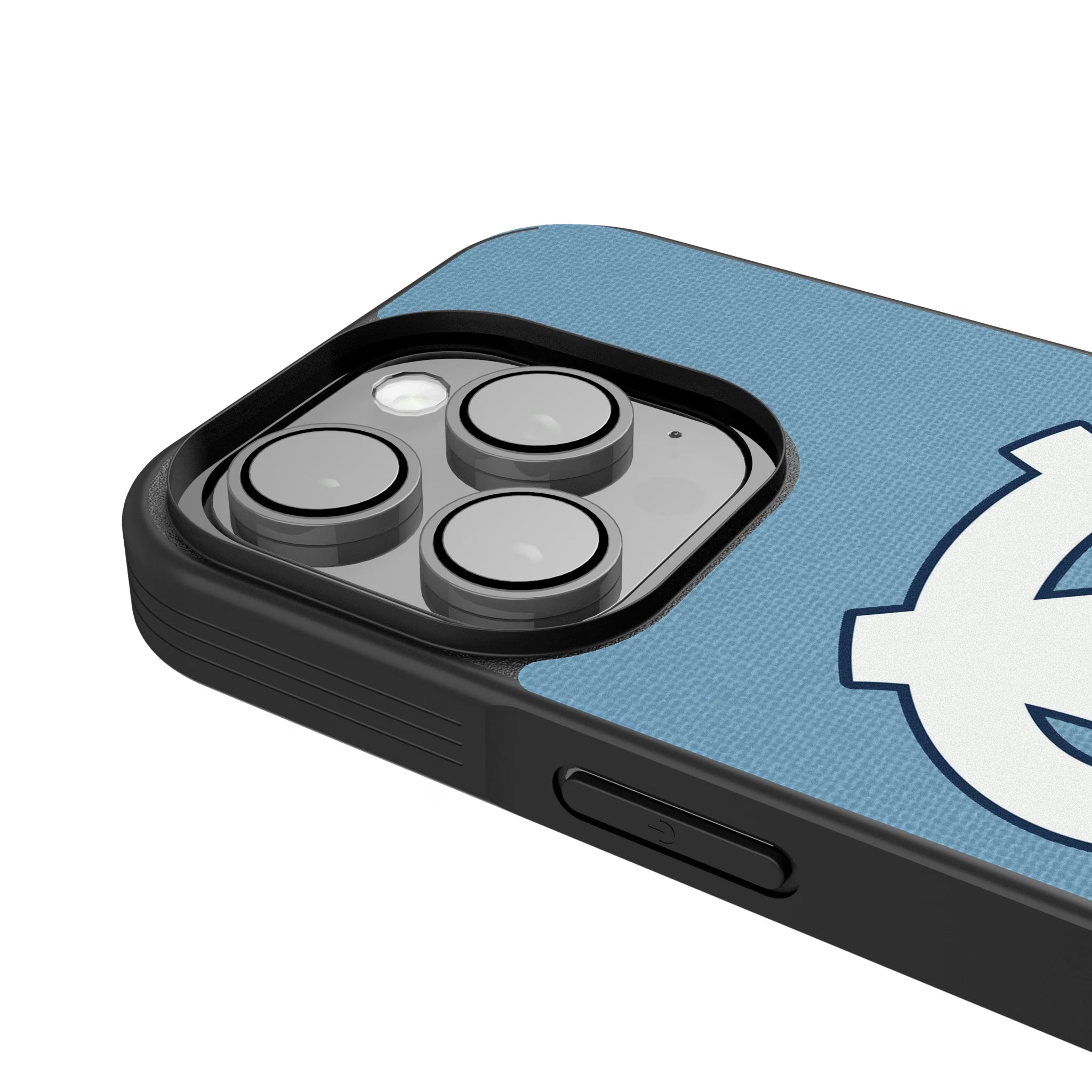 University of North Carolina Tar Heels Personalized Stripe iPhone Bump Phone Case for Apple iPhone - Detail