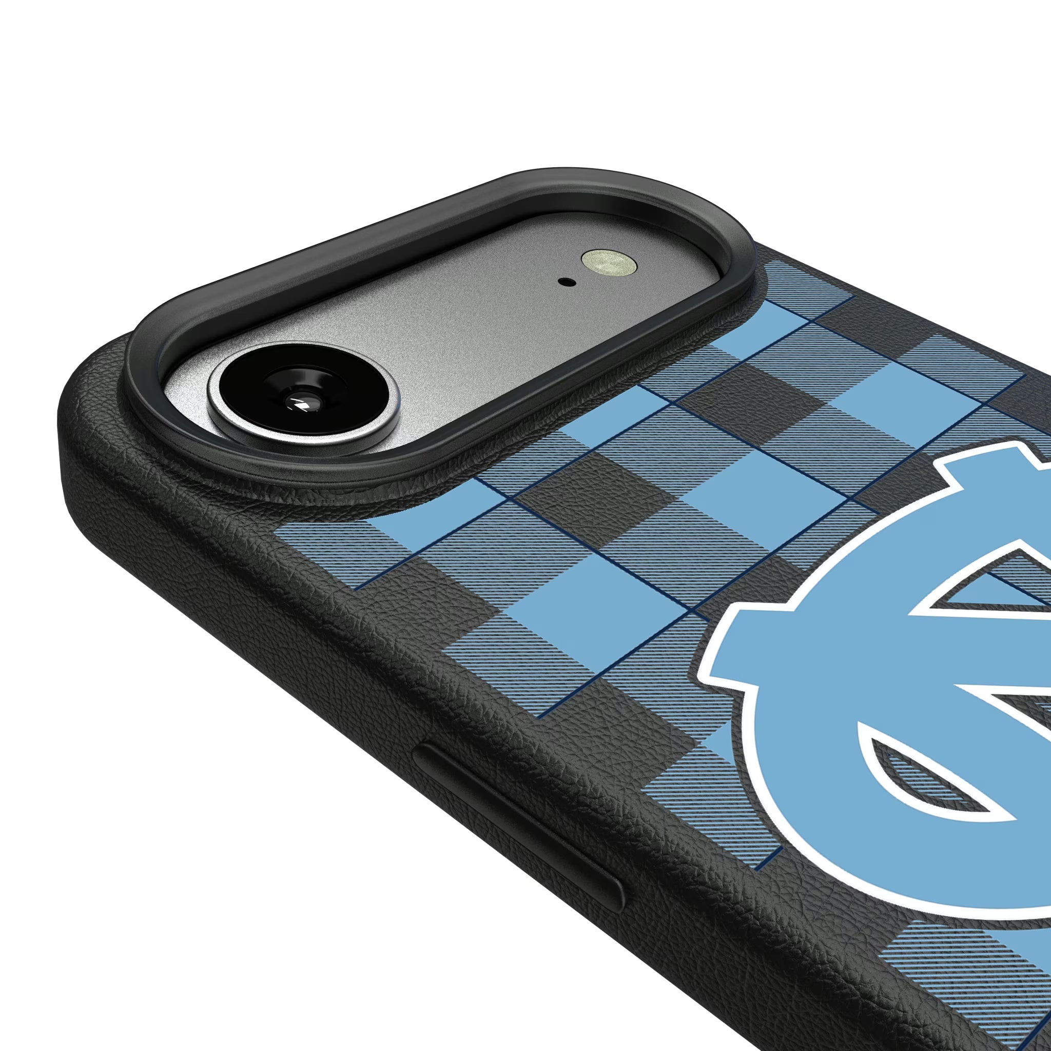 University of North Carolina Tar Heels Plaid iPhone MagSafe Compatible Phone Case for Apple iPhone - Detail#Device_iPhone Air
