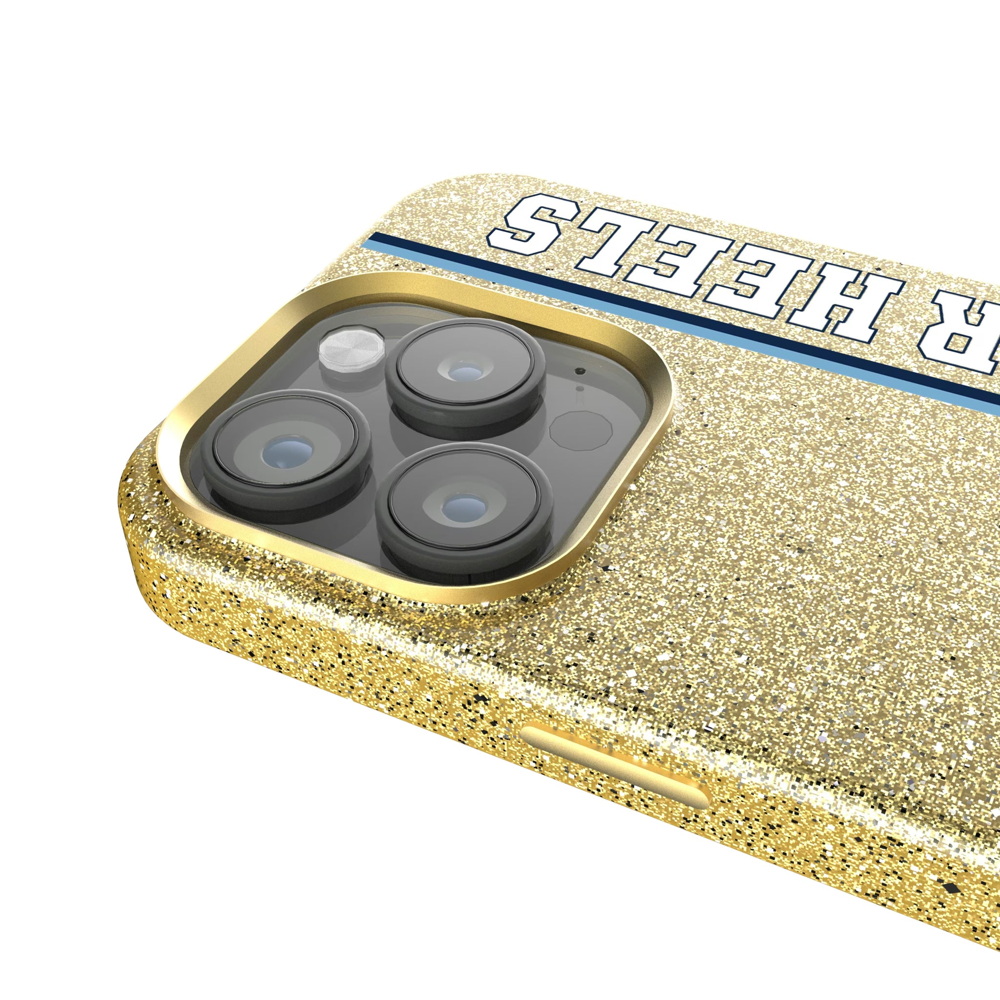 University of North Carolina Tar Heels Sidebar iPhone Bling Phone Case for Apple iPhone - Detail