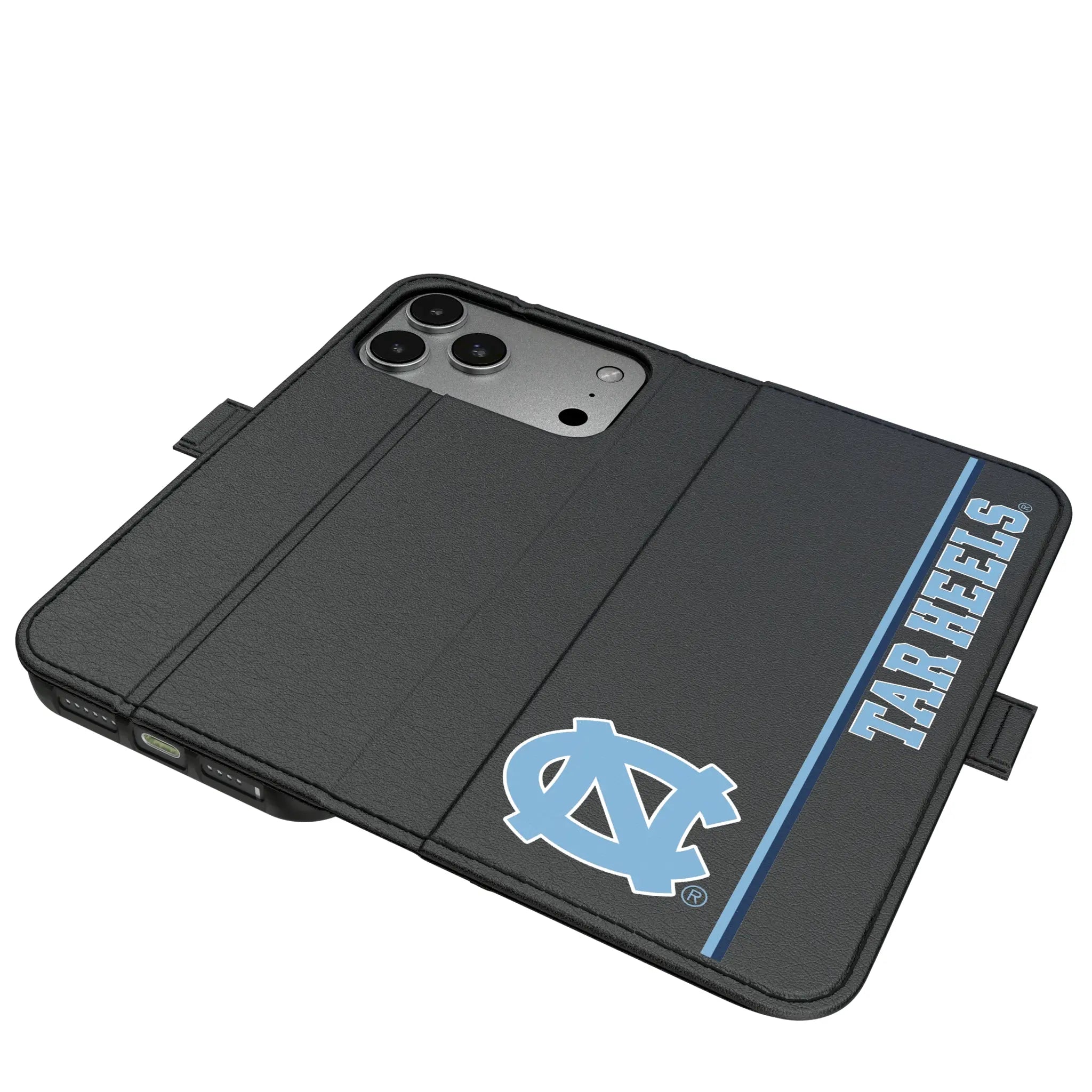 University of North Carolina Tar Heels Sidebar iPhone Folio Phone Case for Apple iPhone#Device_iPhone 17 Pro Max