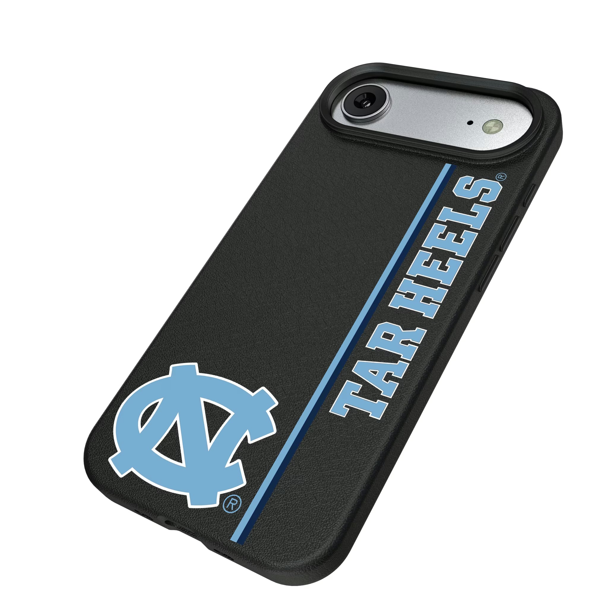 University of North Carolina Tar Heels Sidebar iPhone MagSafe Compatible Phone Case for Apple iPhone - Isometric View#Device_iPhone Air