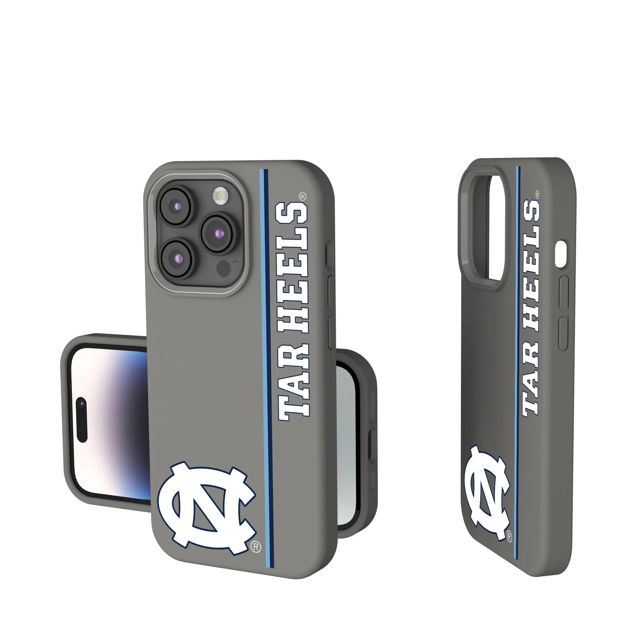 University of North Carolina Tar Heels Sidebar iPhone Soft Touch Phone Case for Apple iPhone