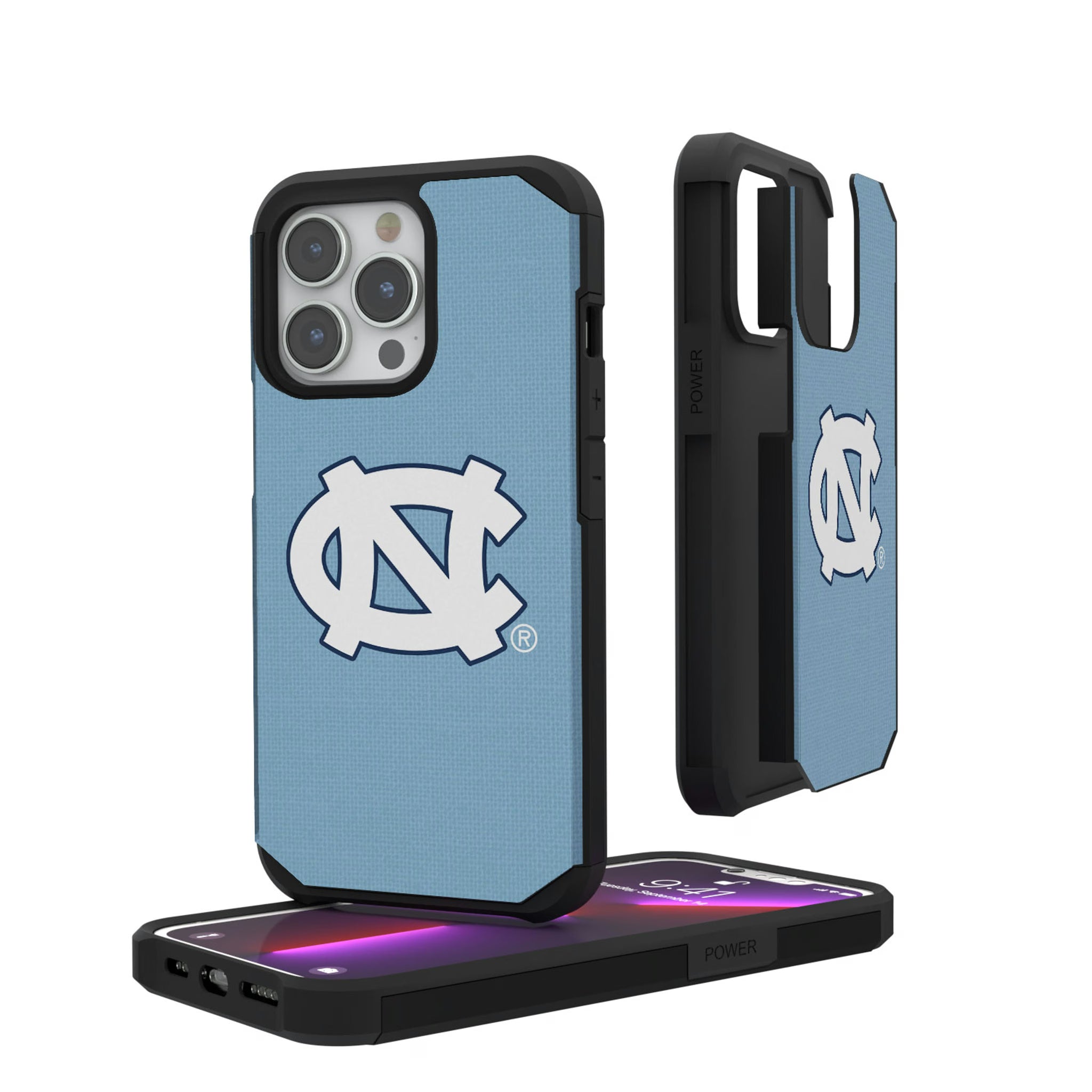 University of North Carolina Tar Heels Solid iPhone Rugged Phone Case for Apple iPhone