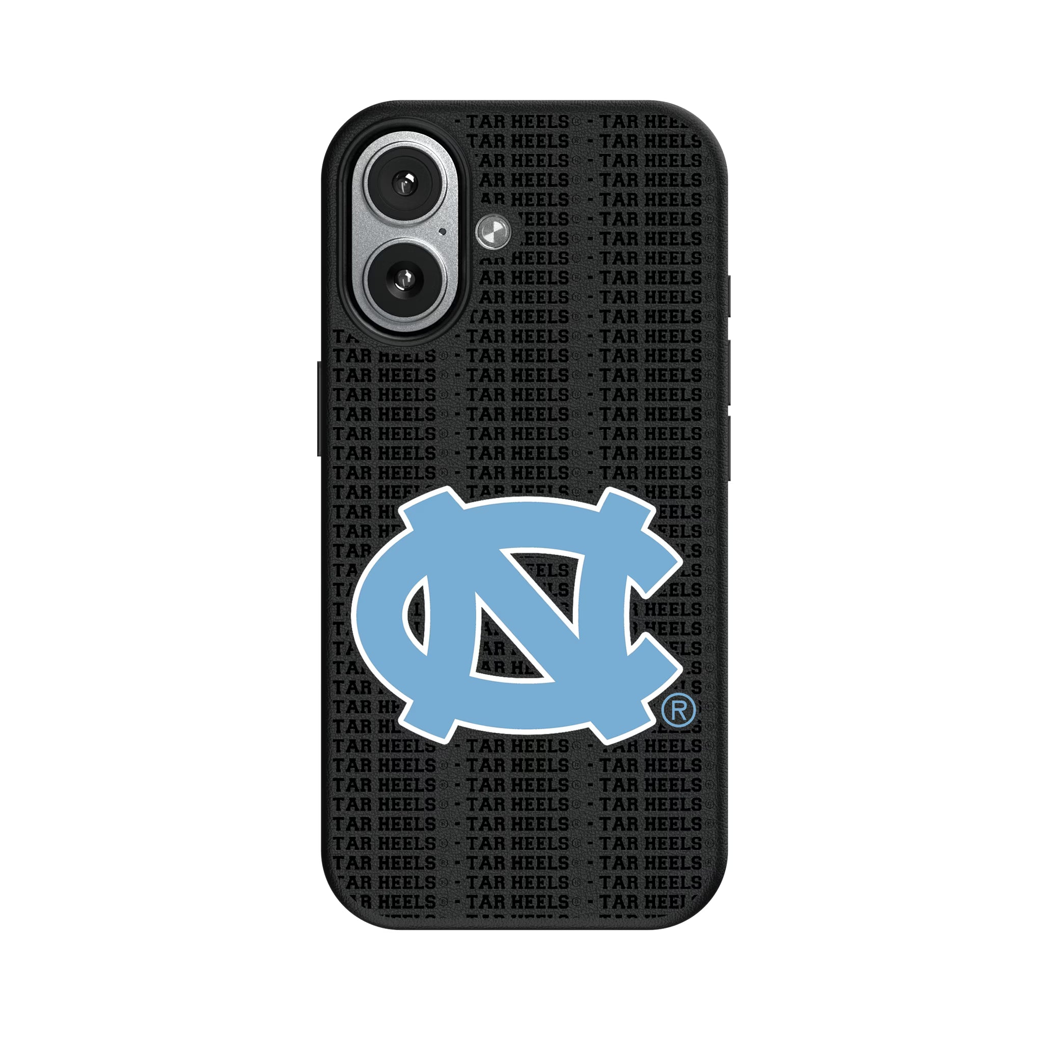 University of North Carolina Tar Heels Text Backdrop iPhone MagSafe Compatible Phone Case for Apple iPhone#Device_iPhone 17