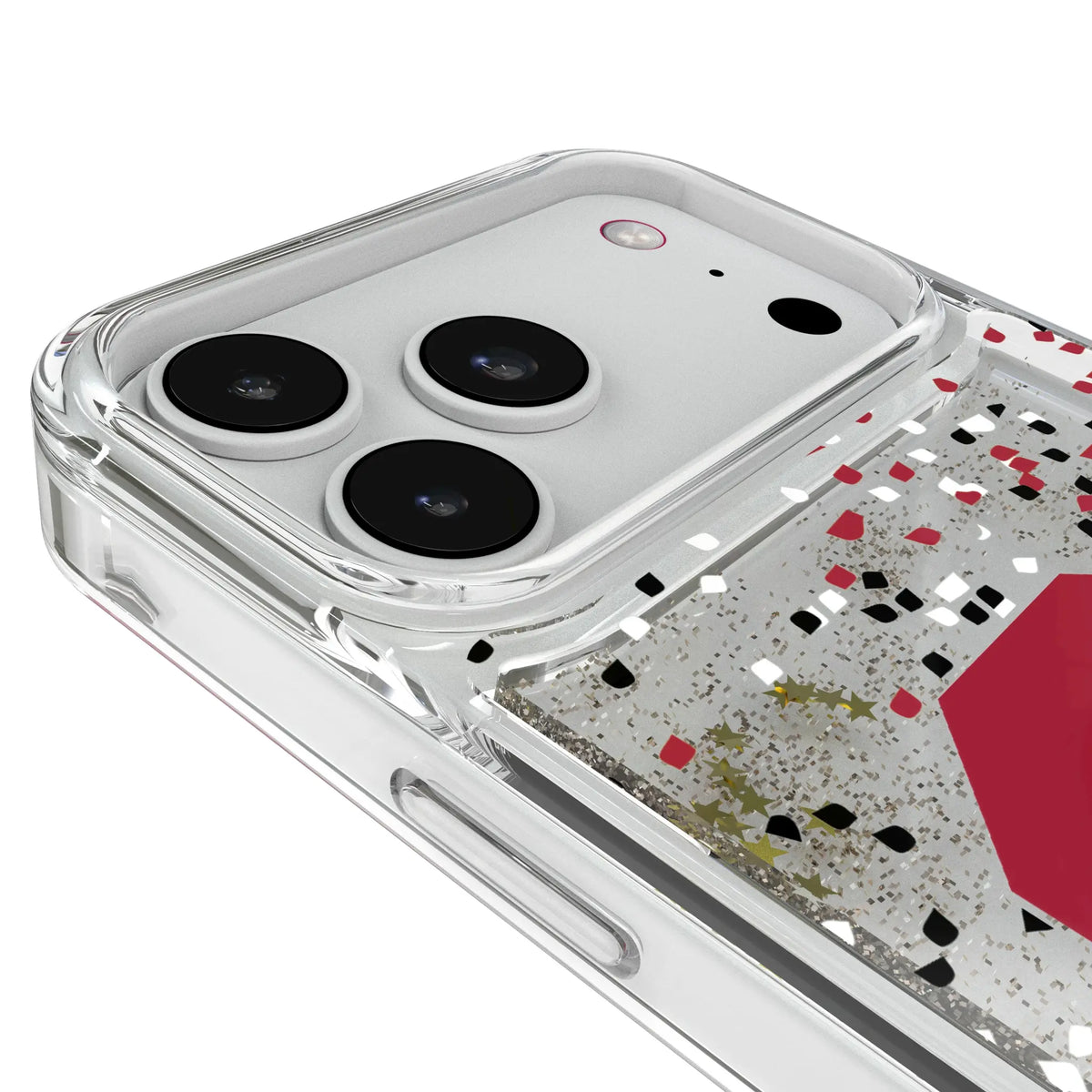 University of Oklahoma Sooners Confetti iPhone Glitter Phone Case for Apple iPhone - Detail#Device_iPhone 18 Pro Max