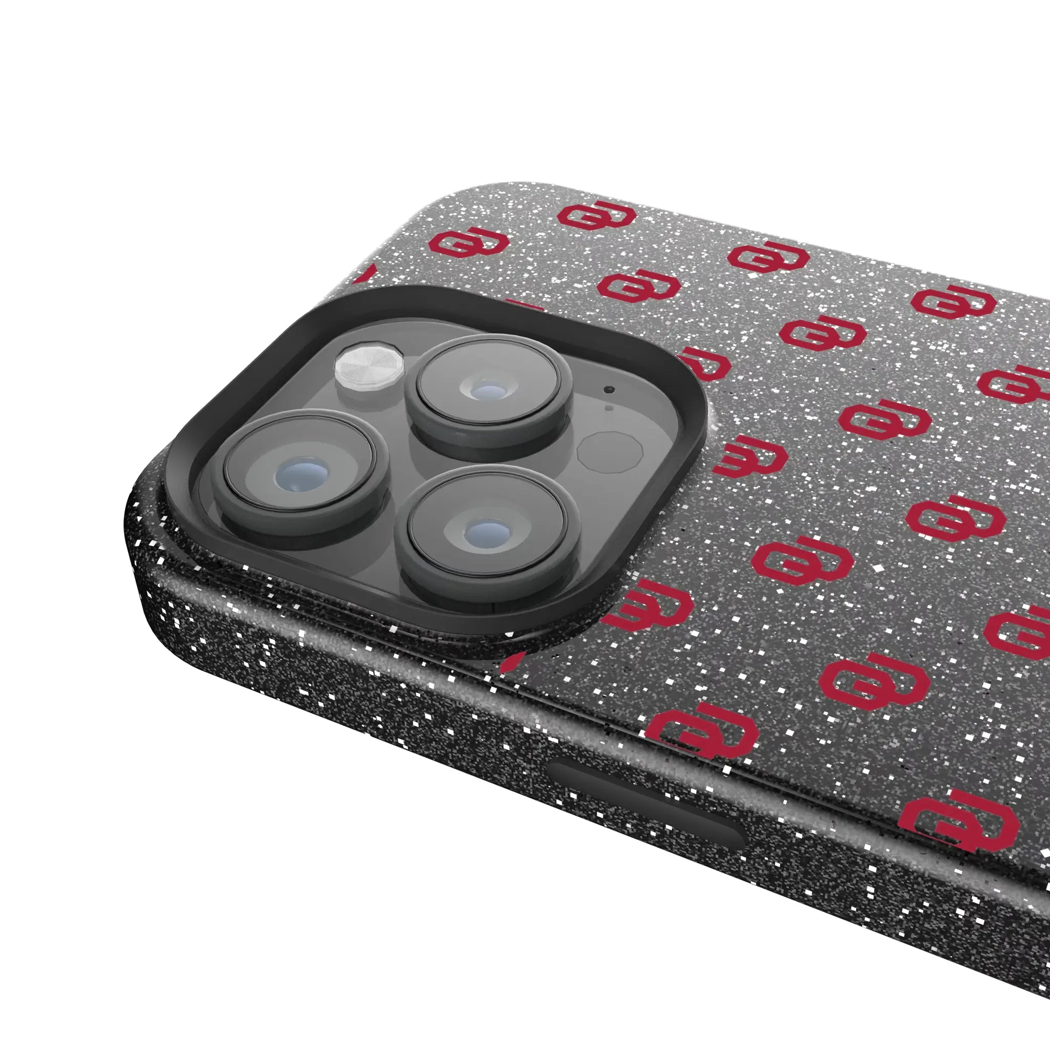 University of Oklahoma Sooners Fashion Pattern iPhone Bling Phone Case for Apple iPhone - Detail