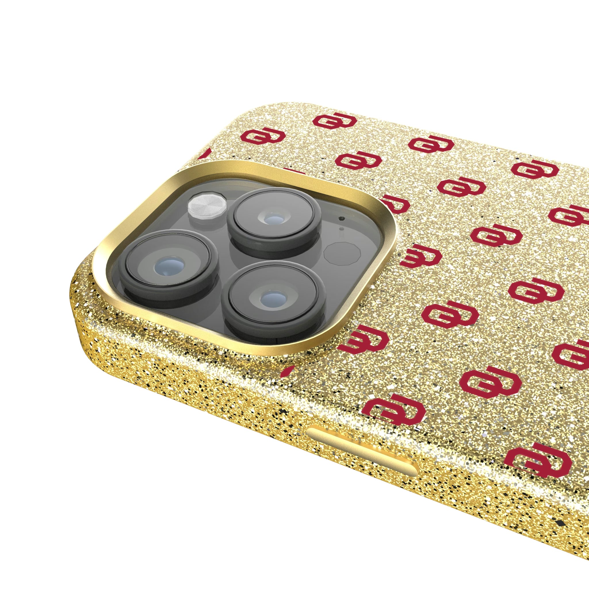 University of Oklahoma Sooners Fashion Pattern iPhone Bling Phone Case for Apple iPhone - Detail