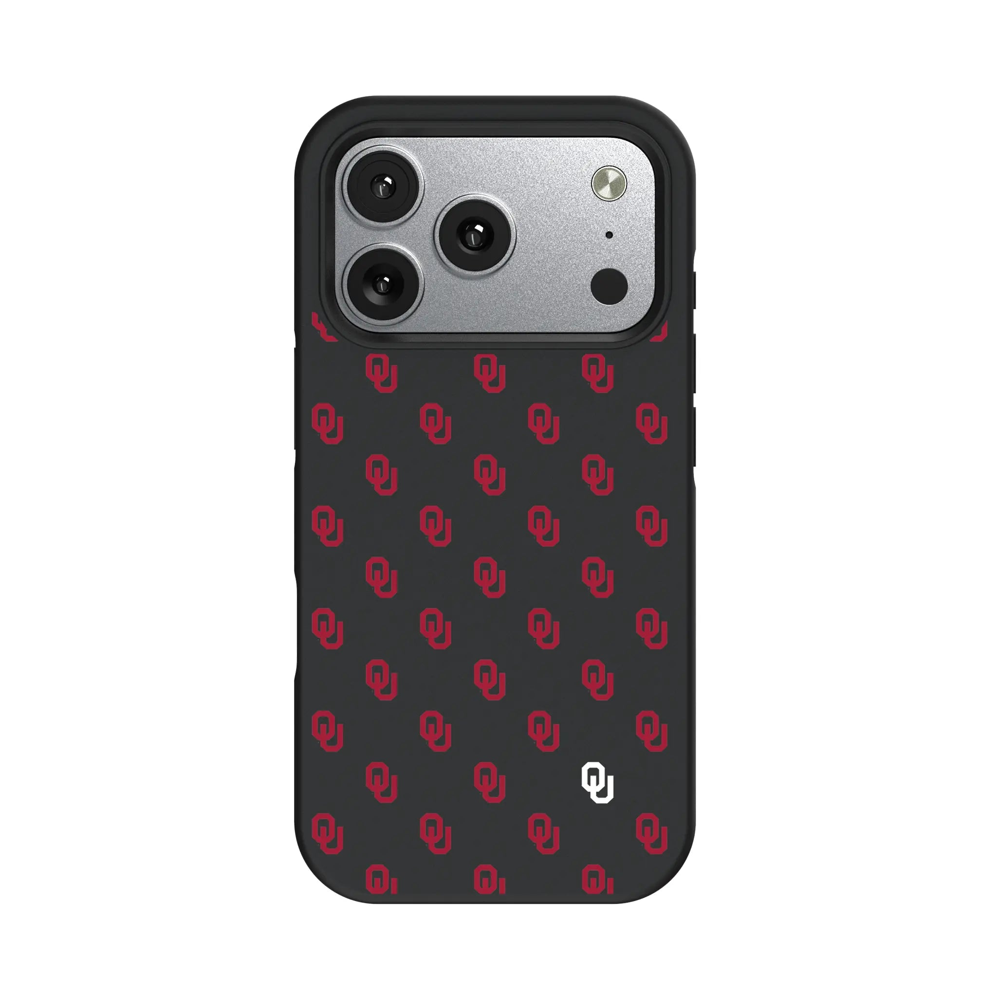 University of Oklahoma Sooners Fashion Pattern iPhone Bump Phone Case for Apple iPhone#Device_iPhone 17 Pro