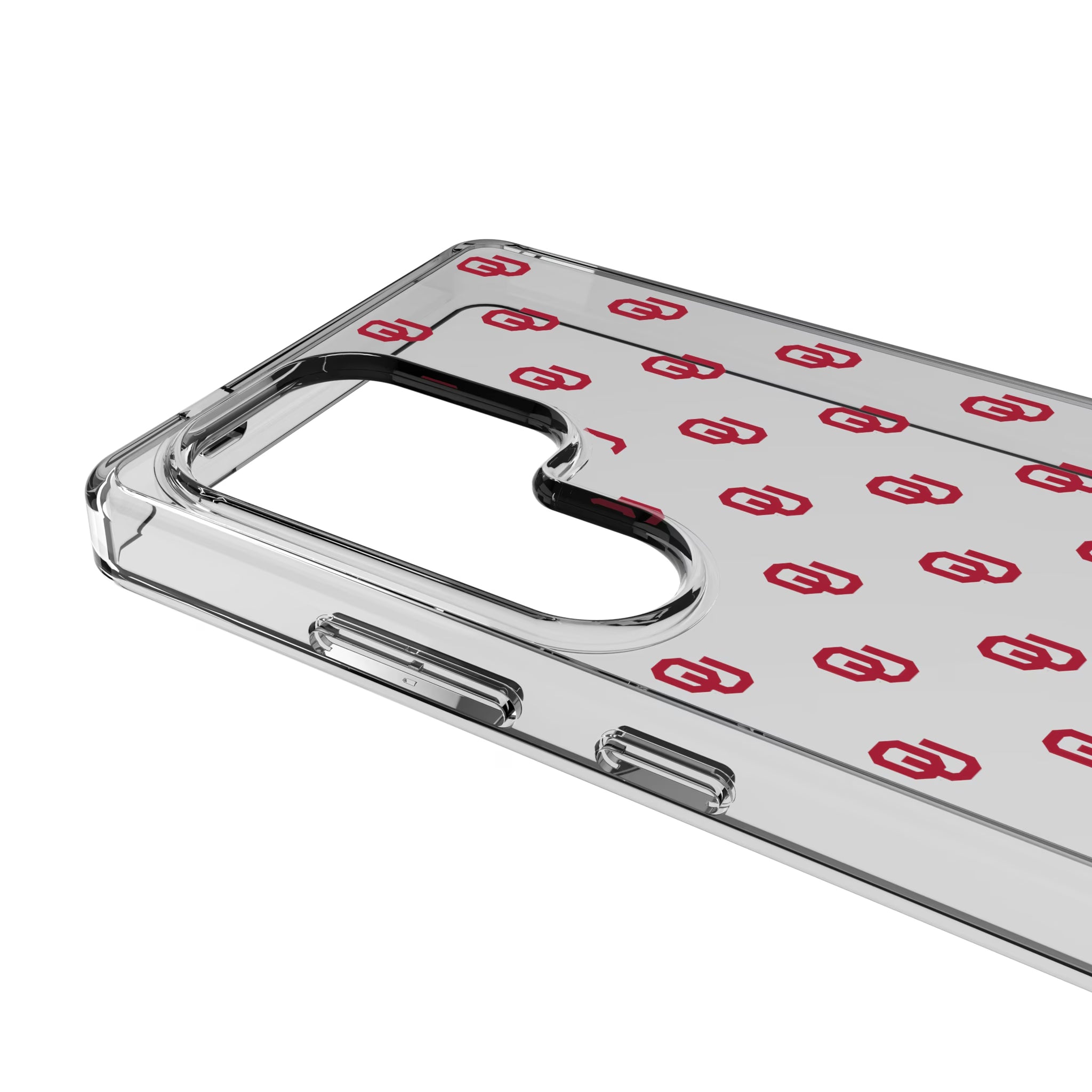University of Oklahoma Sooners Fashion Pattern Galaxy Clear Phone Case for Samsung Galaxy - Detail