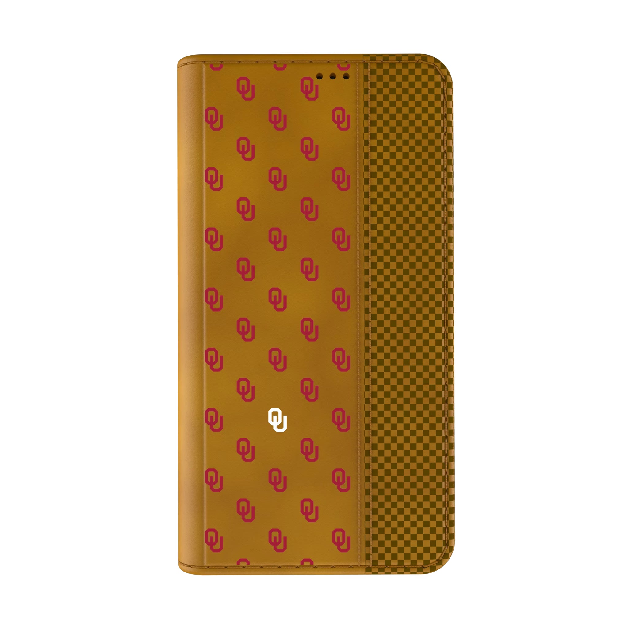 University of Oklahoma Sooners Fashion Pattern iPhone Folio Phone Case for Apple iPhone