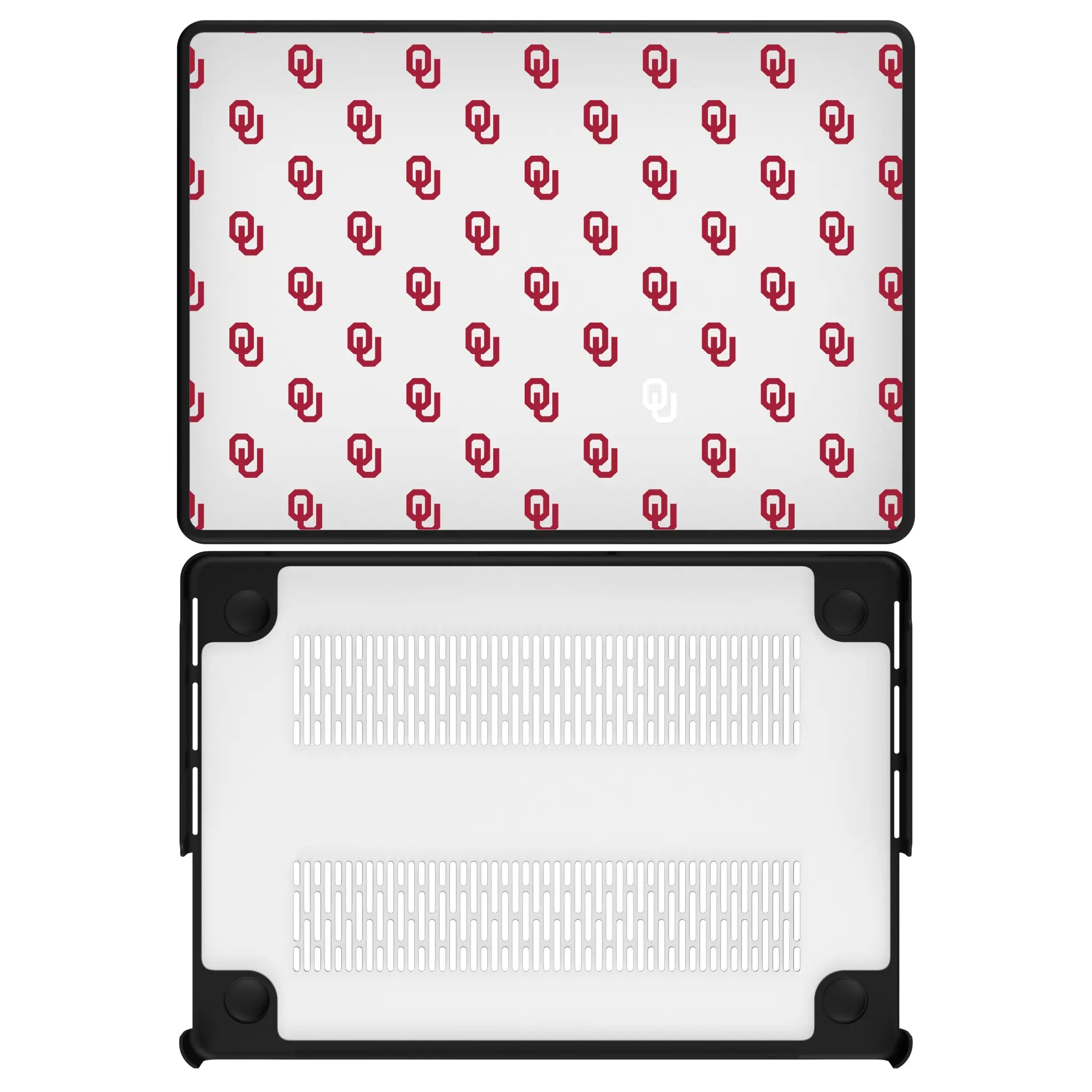 University of Oklahoma Sooners Fashion Pattern MacBook Laptop Case for Apple MacBook