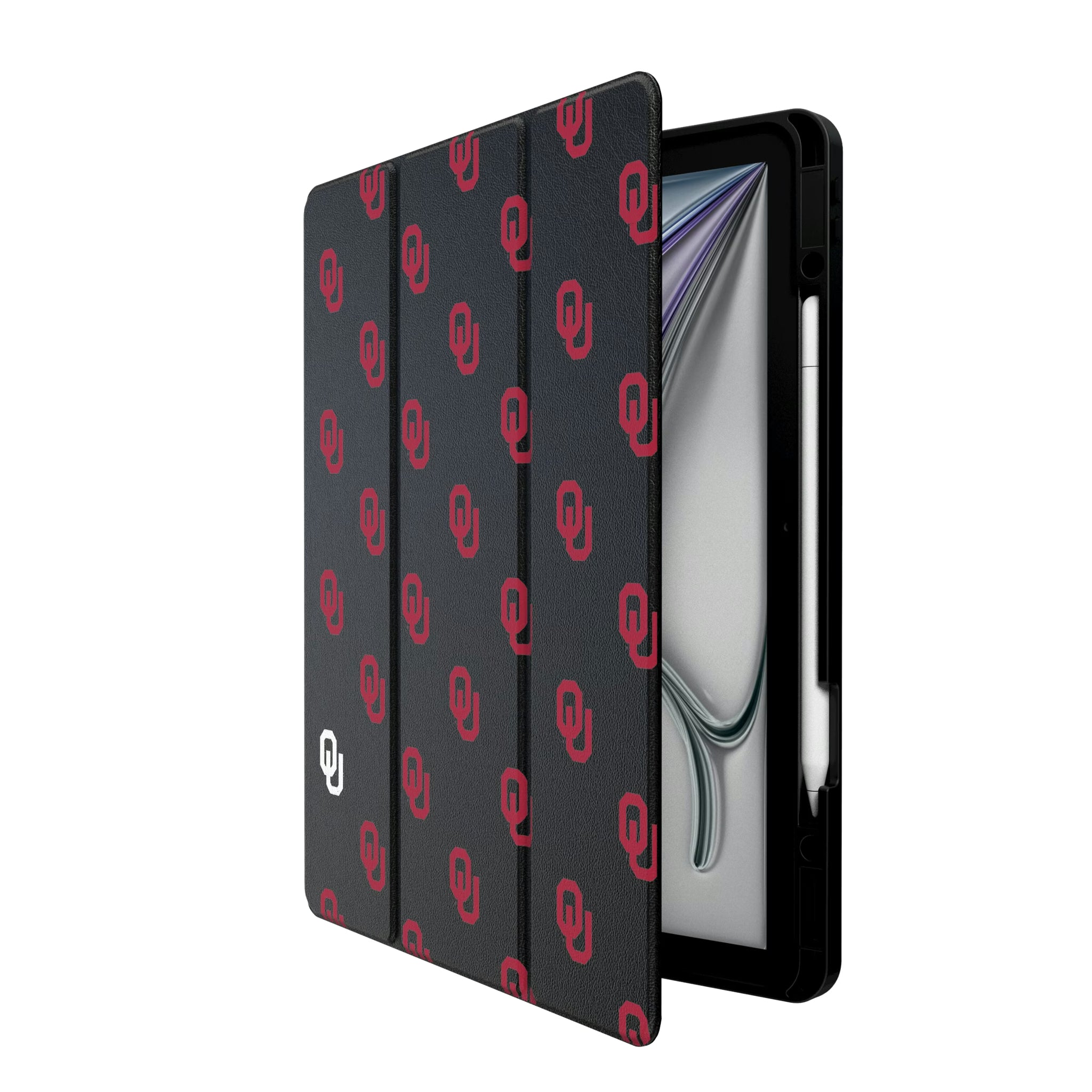 University of Oklahoma Sooners Fashion Pattern iPad Tablet Case for Apple iPad