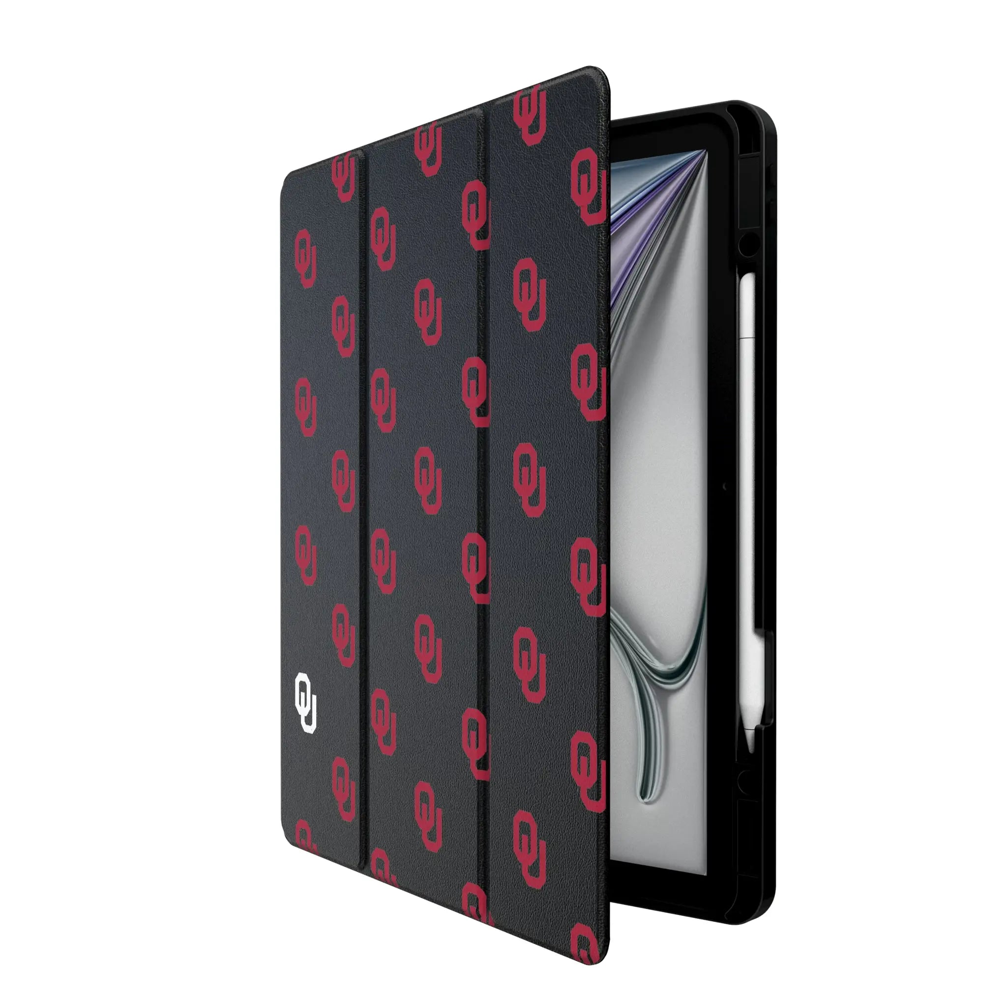 University of Oklahoma Sooners Fashion Pattern iPad Tablet Case for Apple iPad