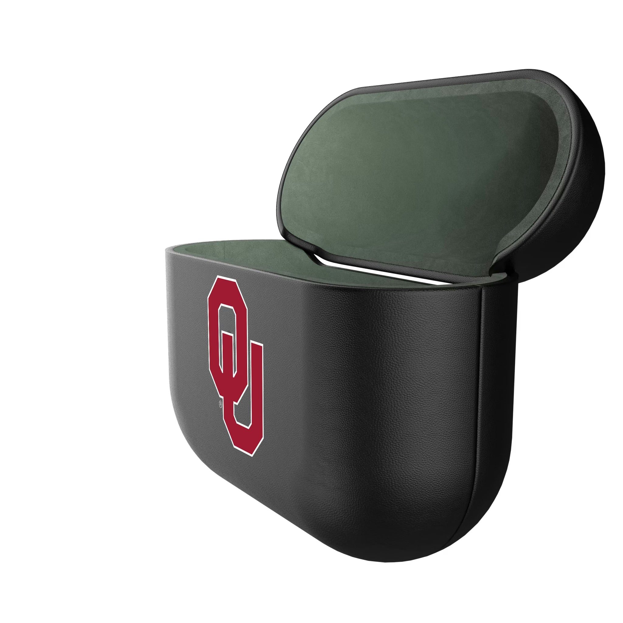 University of Oklahoma Sooners Insignia AirPods AirPod Case Cover - Isometric View#Device_AirPods 3rd Gen