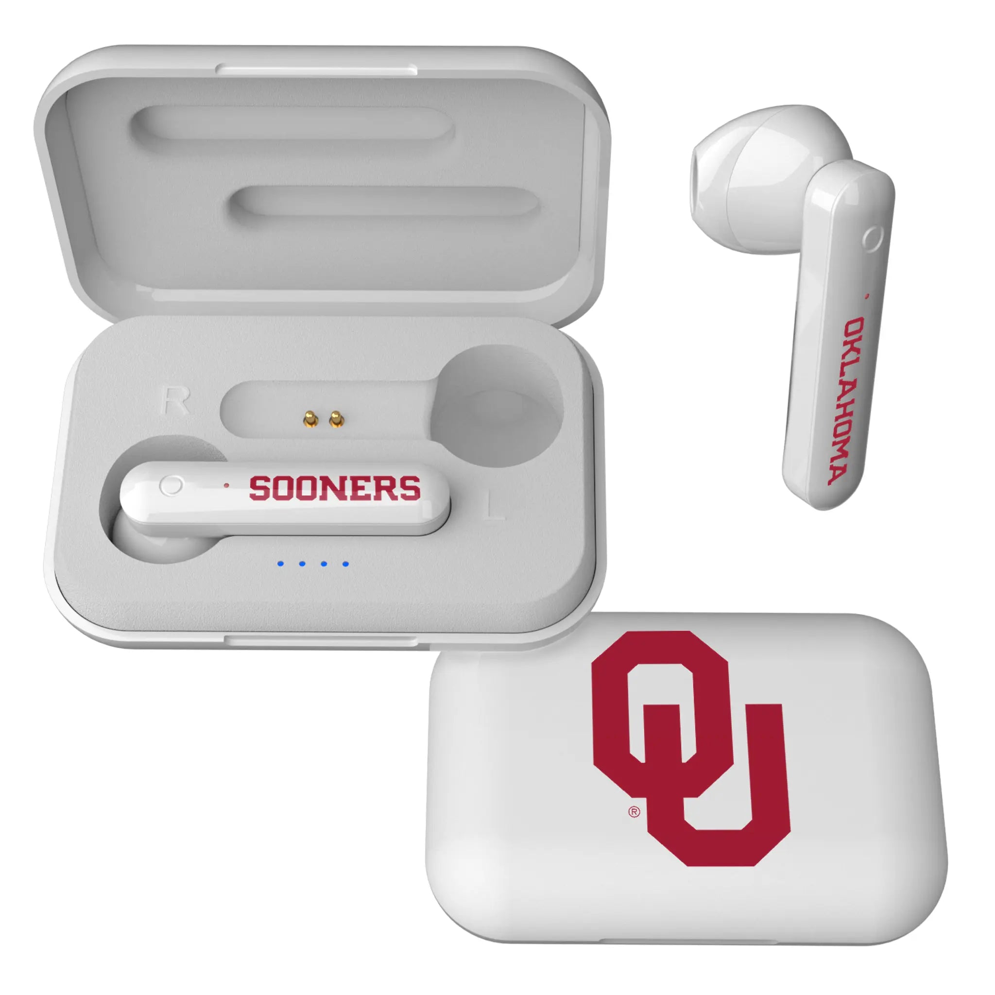 University of Oklahoma Sooners Insignia Wireless TWS Earbuds