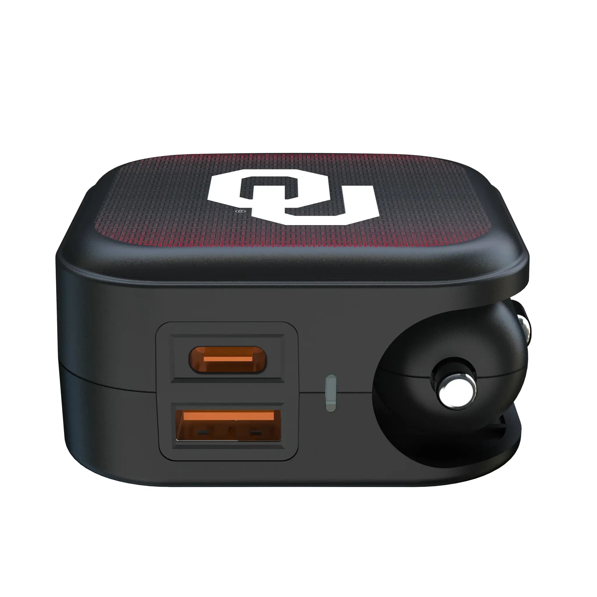 University of Oklahoma Sooners Linen 2 in 1 USB A/C Charger