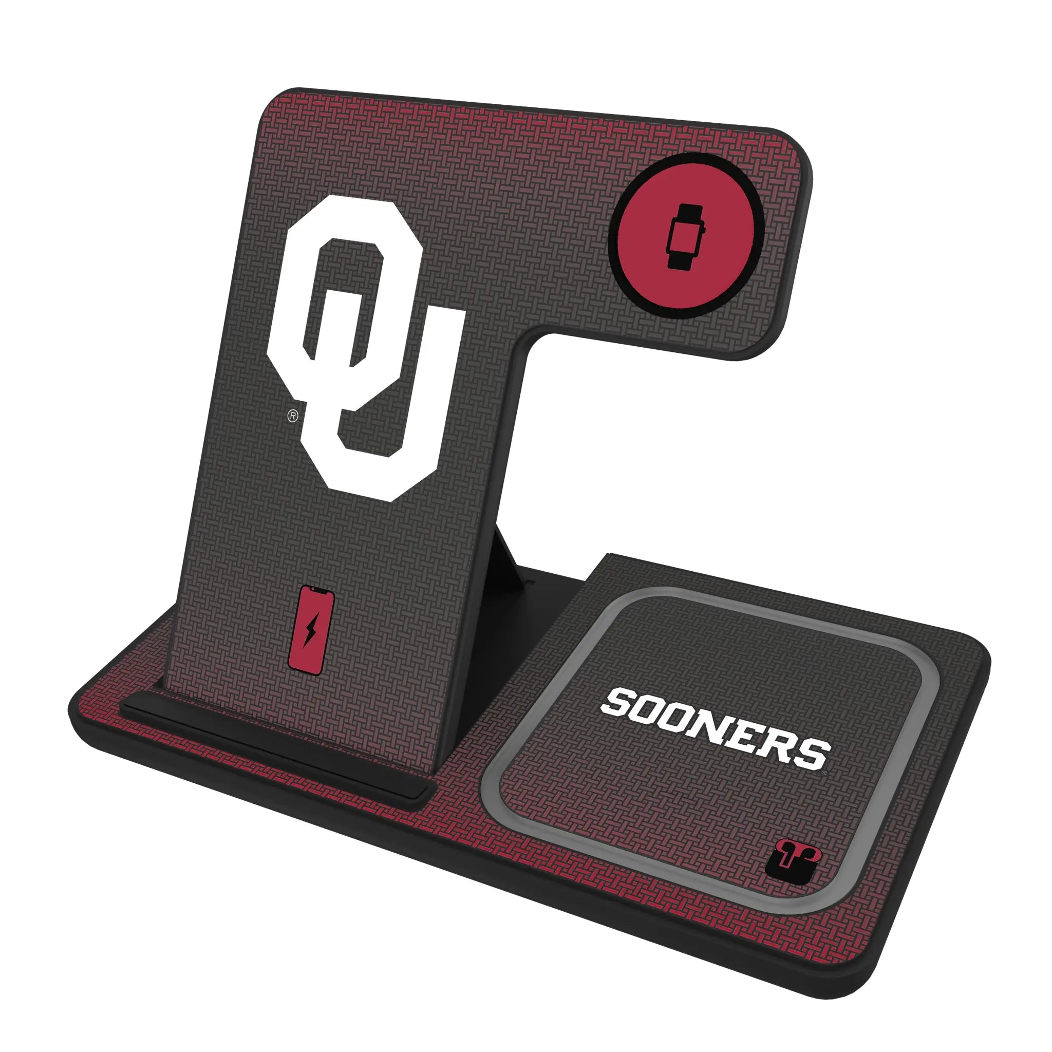 University of Oklahoma Sooners Linen 3 in 1 Charging Station