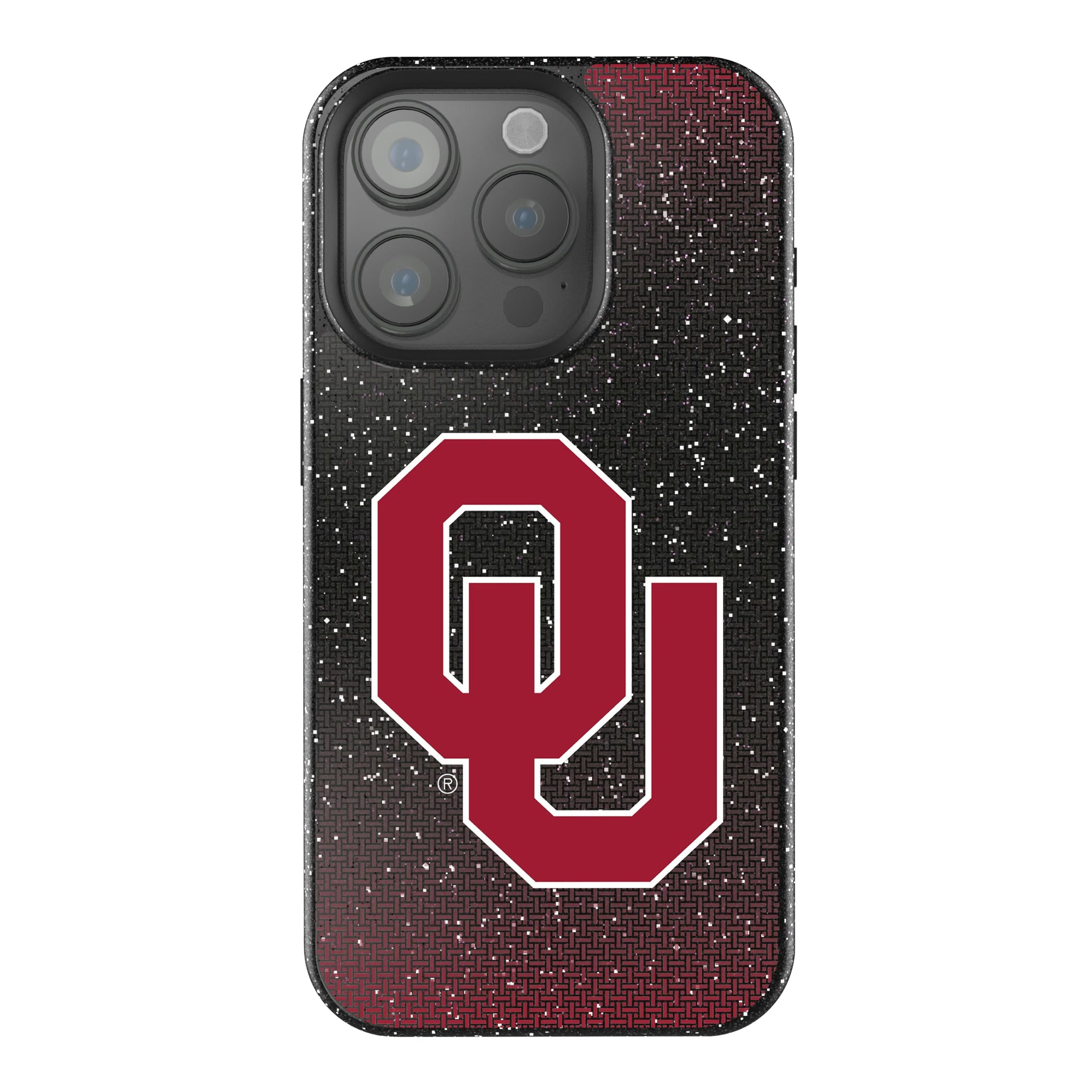 University of Oklahoma Sooners Linen iPhone Bling Phone Case for Apple iPhone