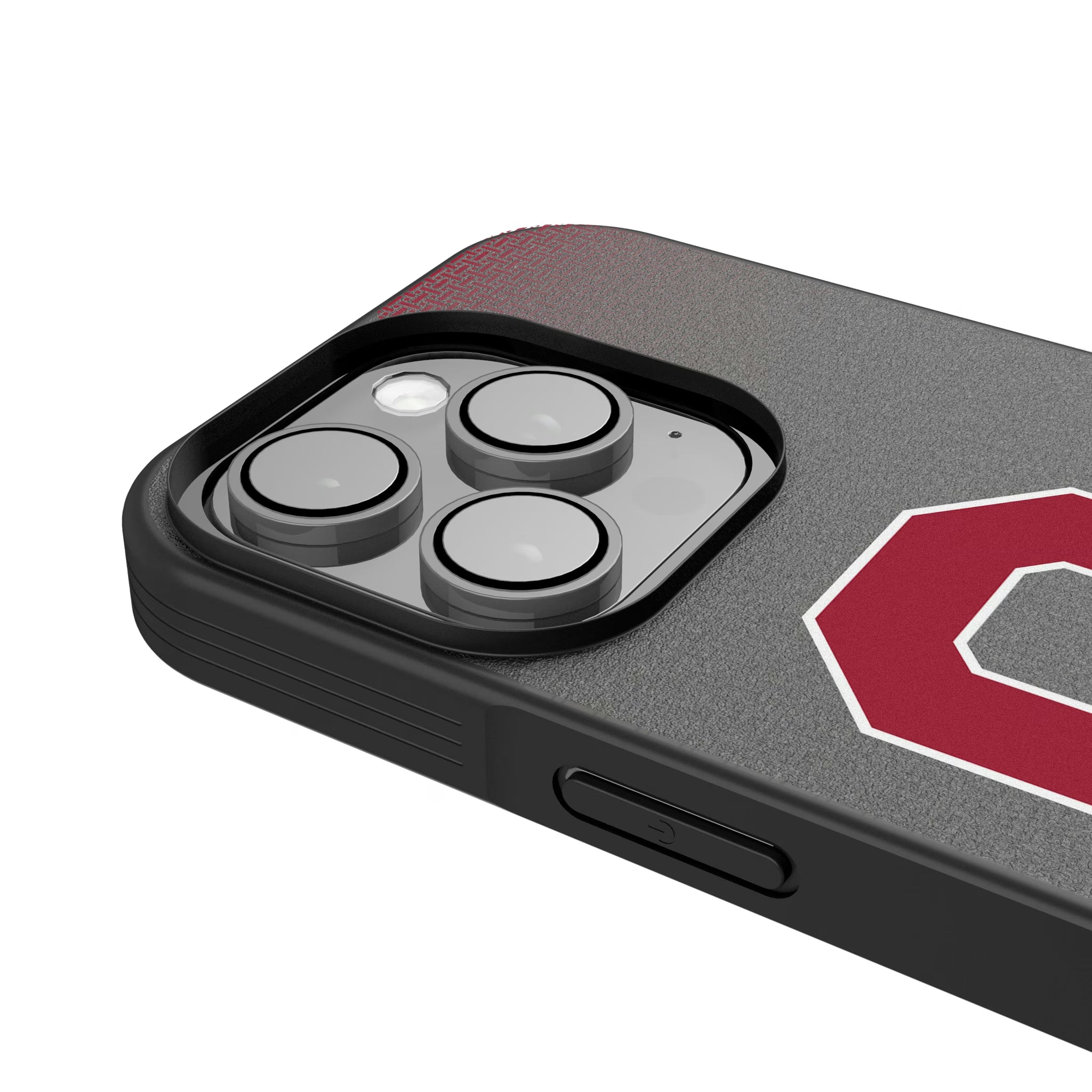 University of Oklahoma Sooners Linen iPhone Bump Phone Case for Apple iPhone - Detail
