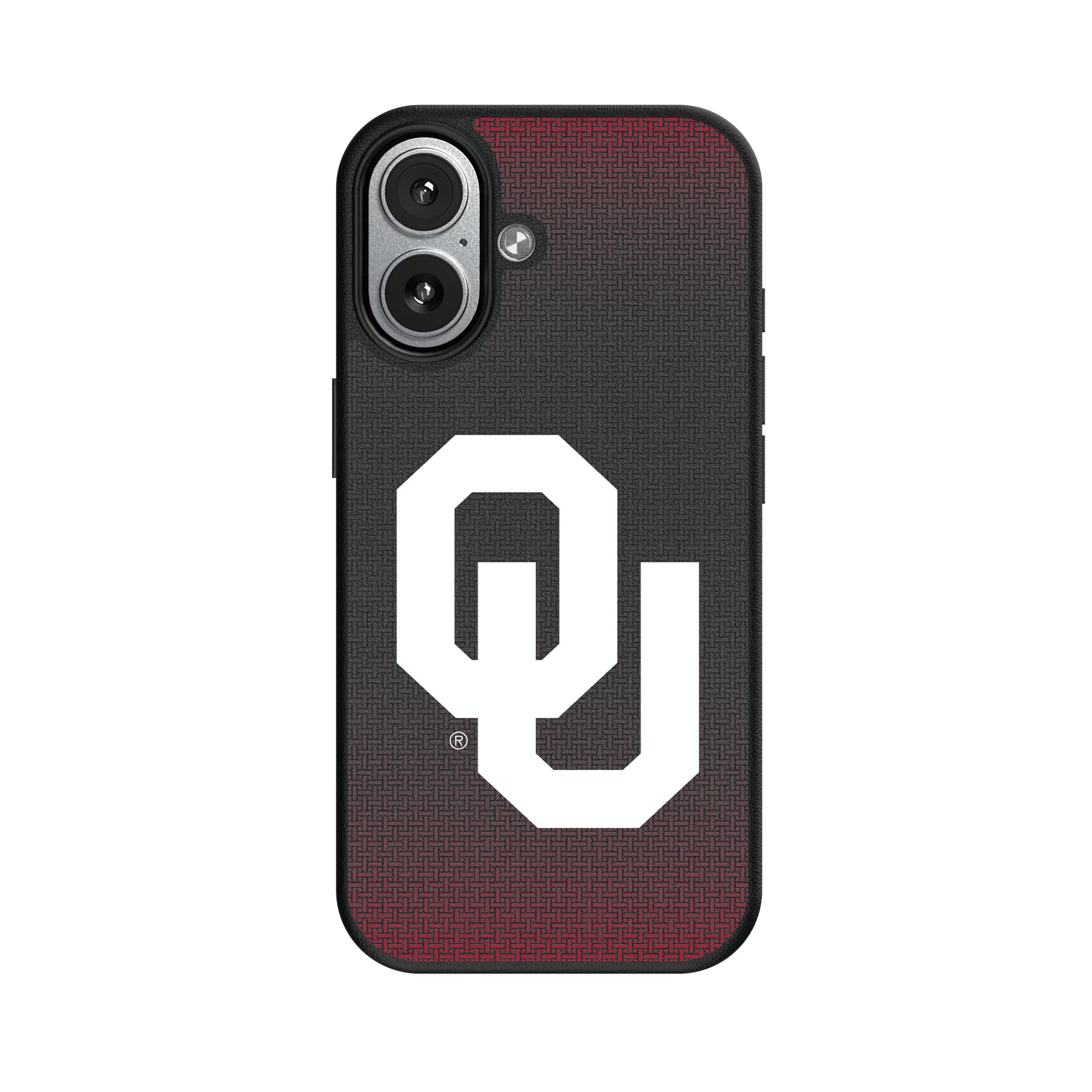 University of Oklahoma Sooners Linen iPhone MagSafe Compatible Phone Case for Apple iPhone#Device_iPhone 17