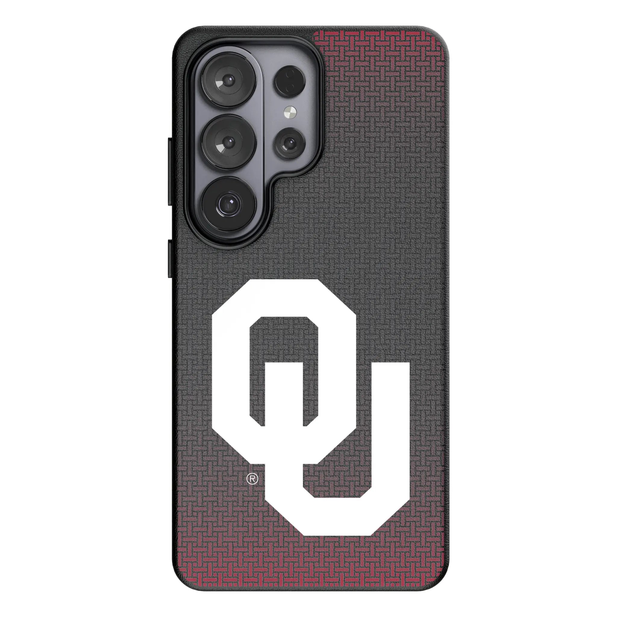University of Oklahoma Sooners Linen Galaxy MagSafe Compatible Phone Case for Samsung Galaxy#Device_Galaxy S26 Ultra