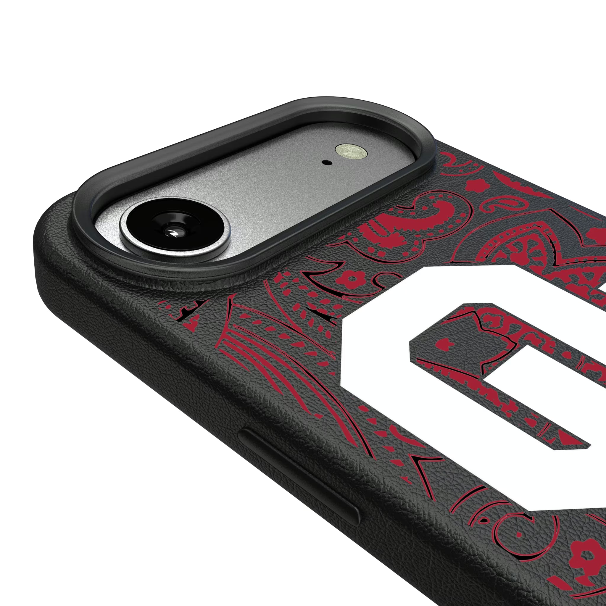 University of Oklahoma Sooners Paisley iPhone MagSafe Compatible Phone Case for Apple iPhone - Detail#Device_iPhone Air
