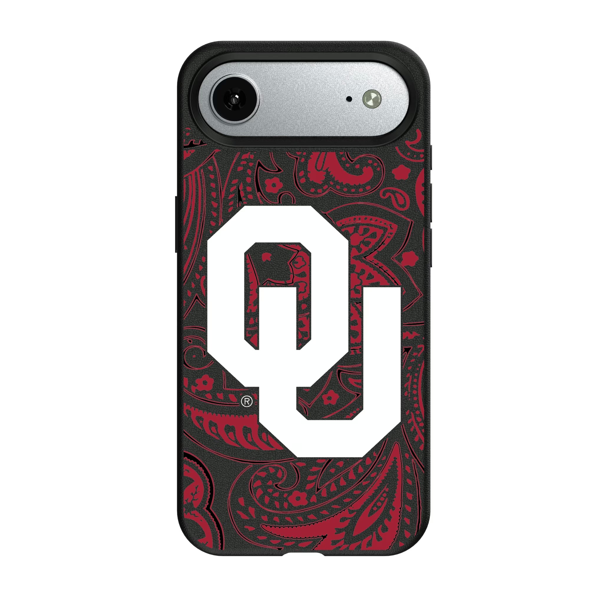 University of Oklahoma Sooners Paisley iPhone MagSafe Compatible Phone Case for Apple iPhone#Device_iPhone Air