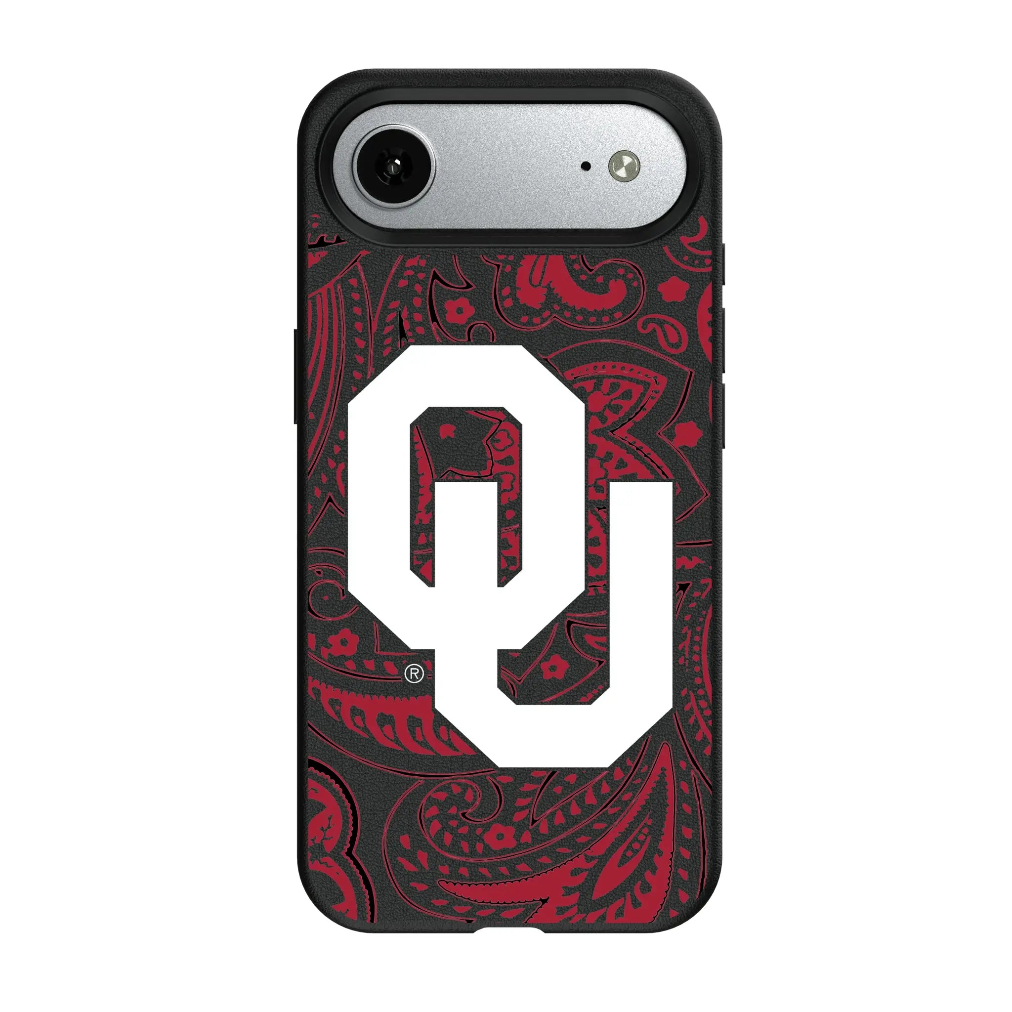 University of Oklahoma Sooners Paisley iPhone MagSafe Compatible Phone Case for Apple iPhone#Device_iPhone Air