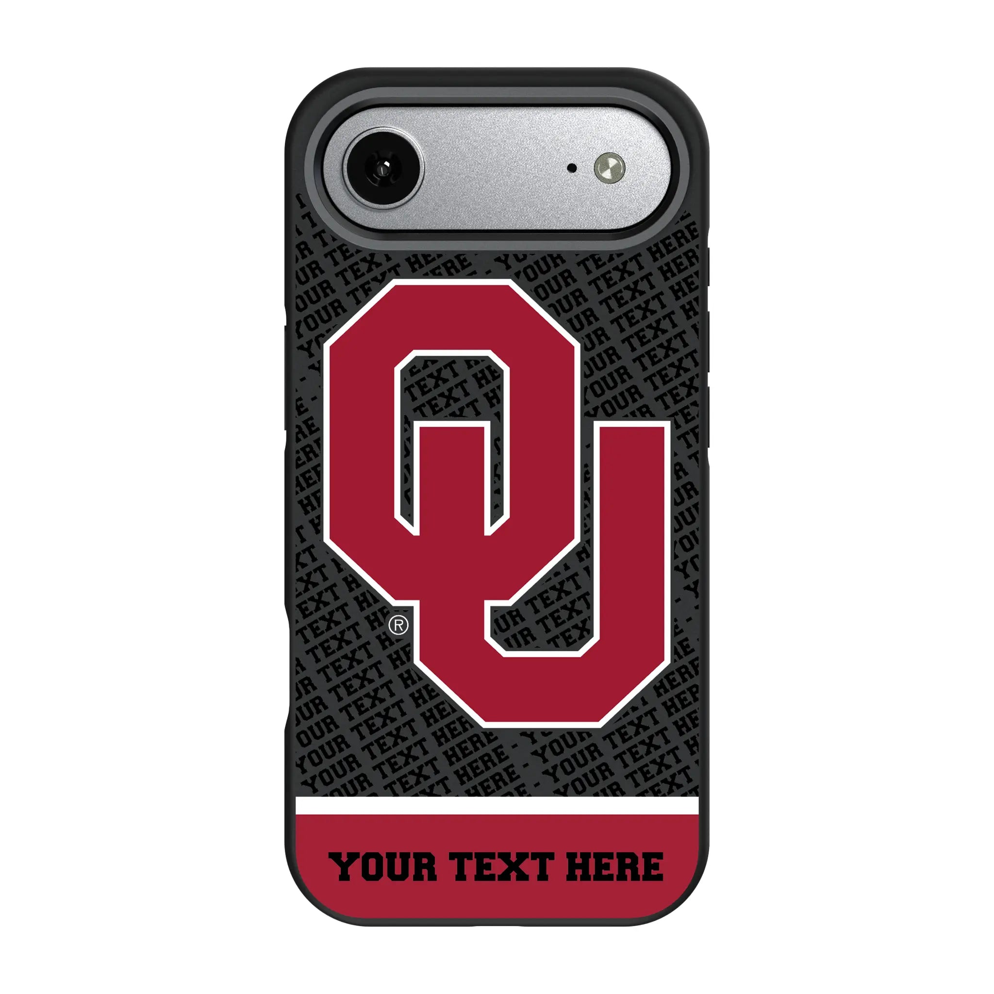 University of Oklahoma Sooners Personalized EndZone Plus iPhone Bump Phone Case for Apple iPhone#Device_iPhone Air