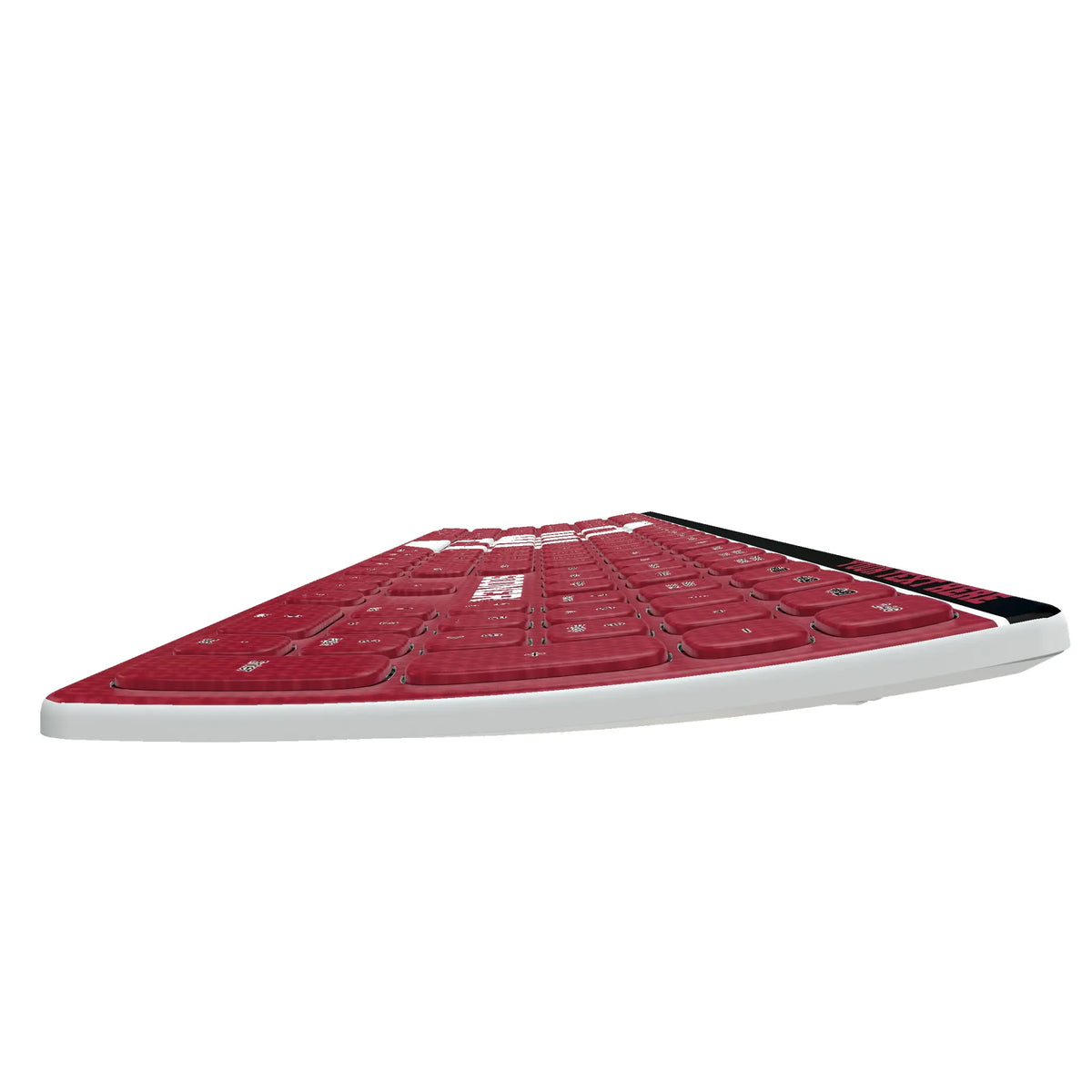 University of Oklahoma Sooners Personalized Endzone Solid KKB605 Curved Wireless Keyboard