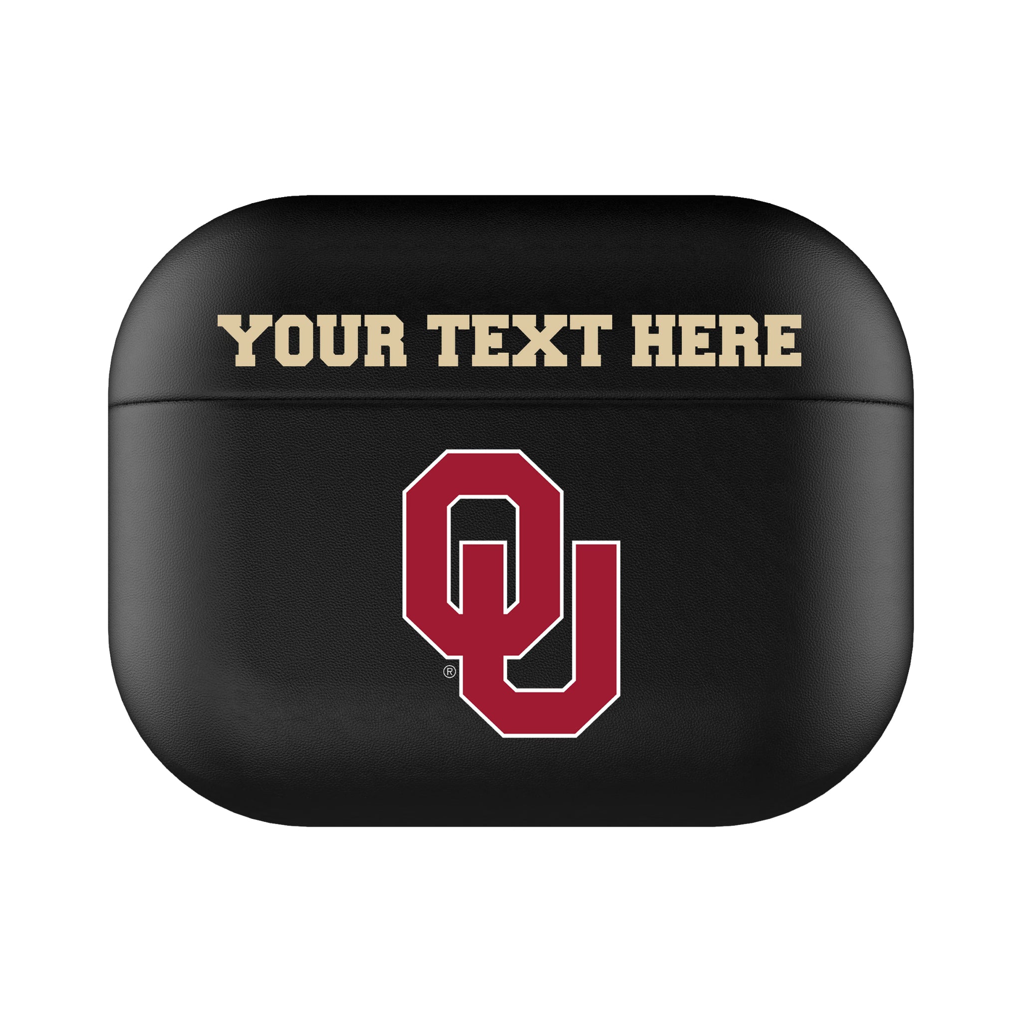 University of Oklahoma Sooners Personalized Insignia AirPods AirPod Case Cover#Device_AirPods Pro 3