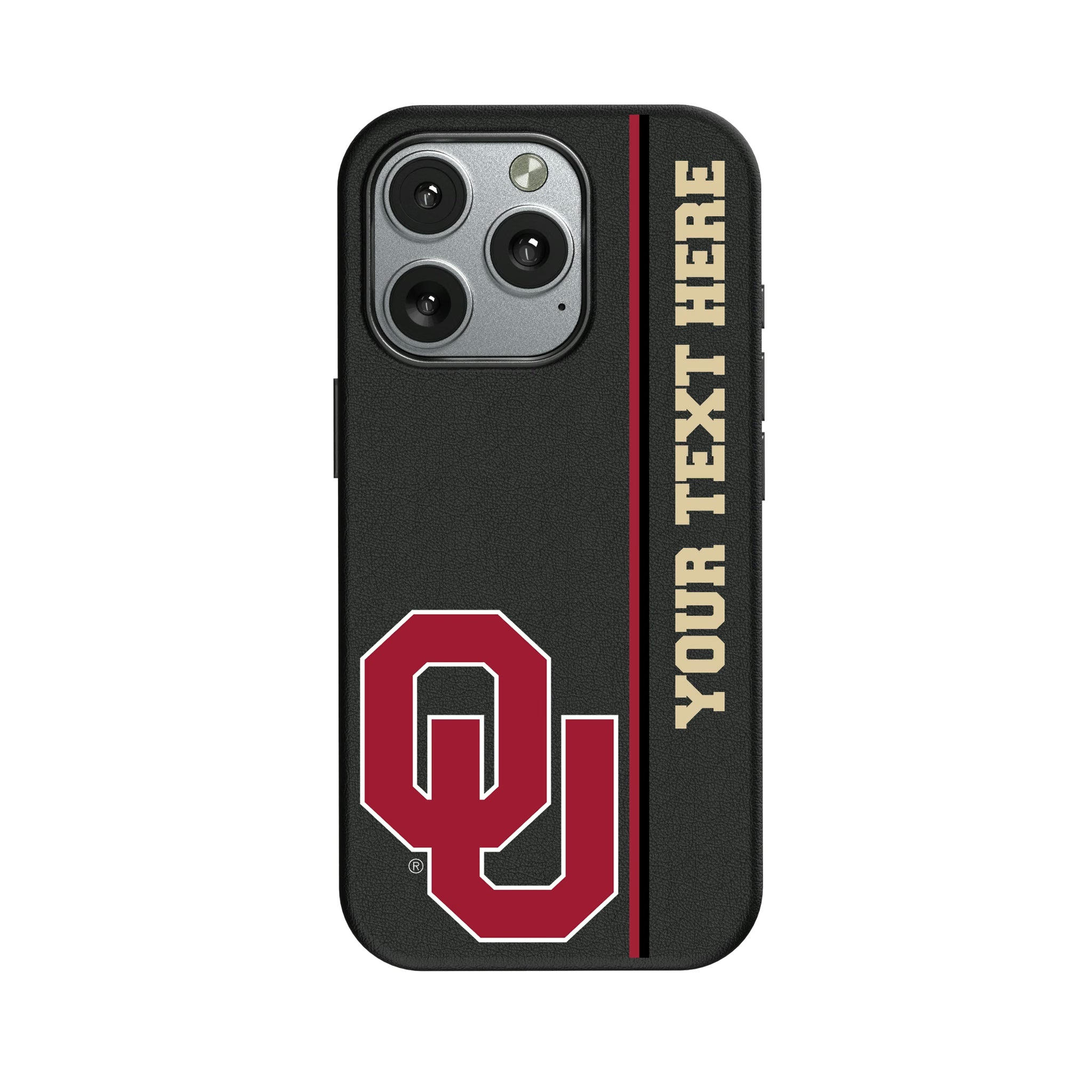 University of Oklahoma Sooners Personalized Sidebard iPhone MagSafe Compatible Phone Case for Apple iPhone