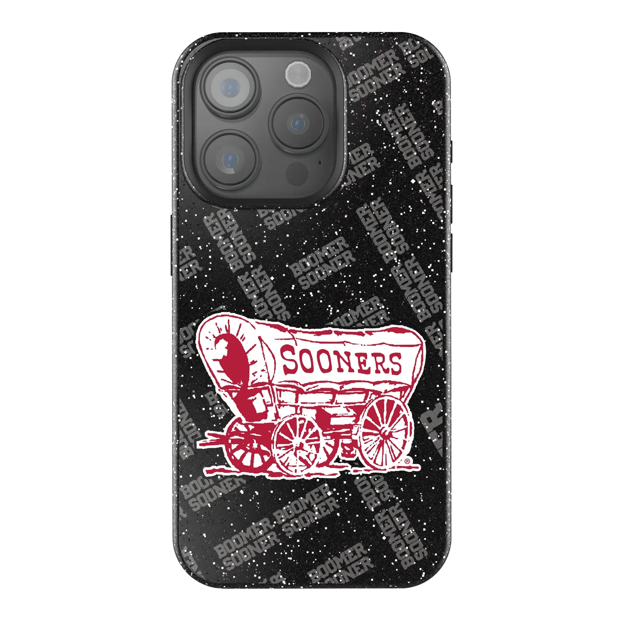 University of Oklahoma Sooners Quadtile iPhone Bling Phone Case for Apple iPhone