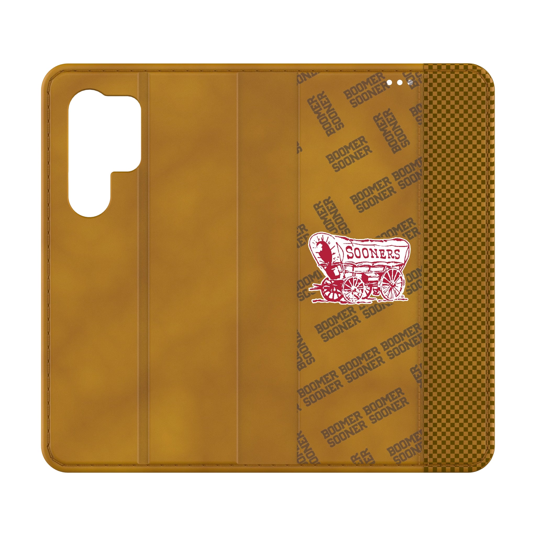 University of Oklahoma Sooners Quadtile Galaxy Folio Phone Case for Samsung Galaxy