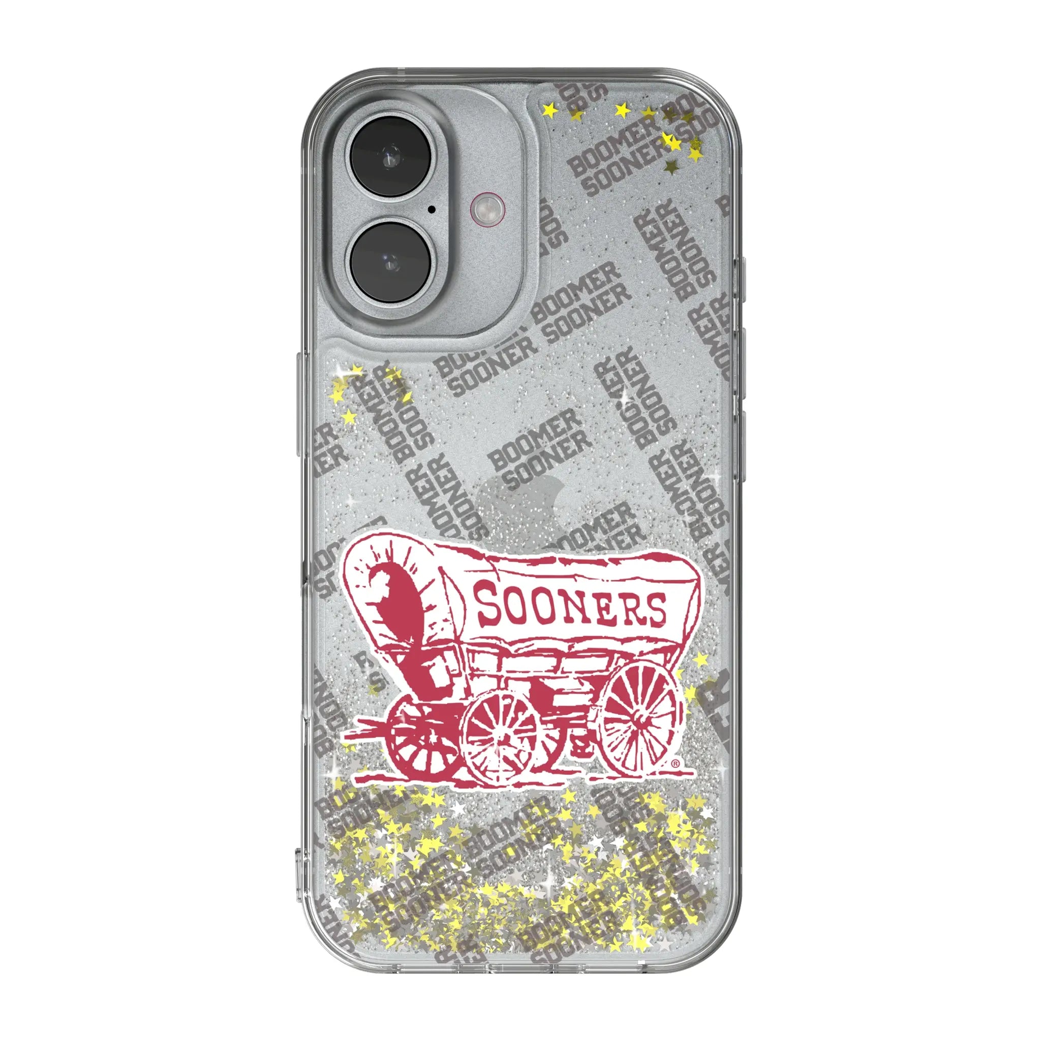 University of Oklahoma Sooners Quadtile iPhone Glitter Phone Case for Apple iPhone