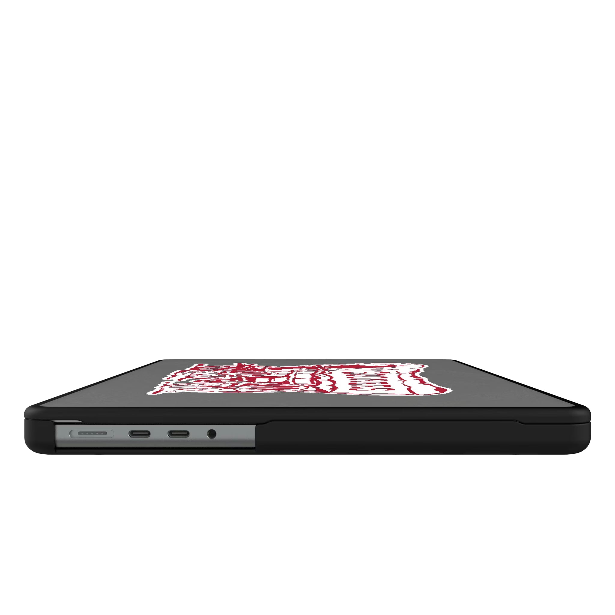 University of Oklahoma Sooners Quadtile MacBook Laptop Case for Apple MacBook#Device_MacBook Pro (14-inch, 2021) / MacBook Pro (14-inch, 2023) / MacBook Pro (14-inch, 2024)