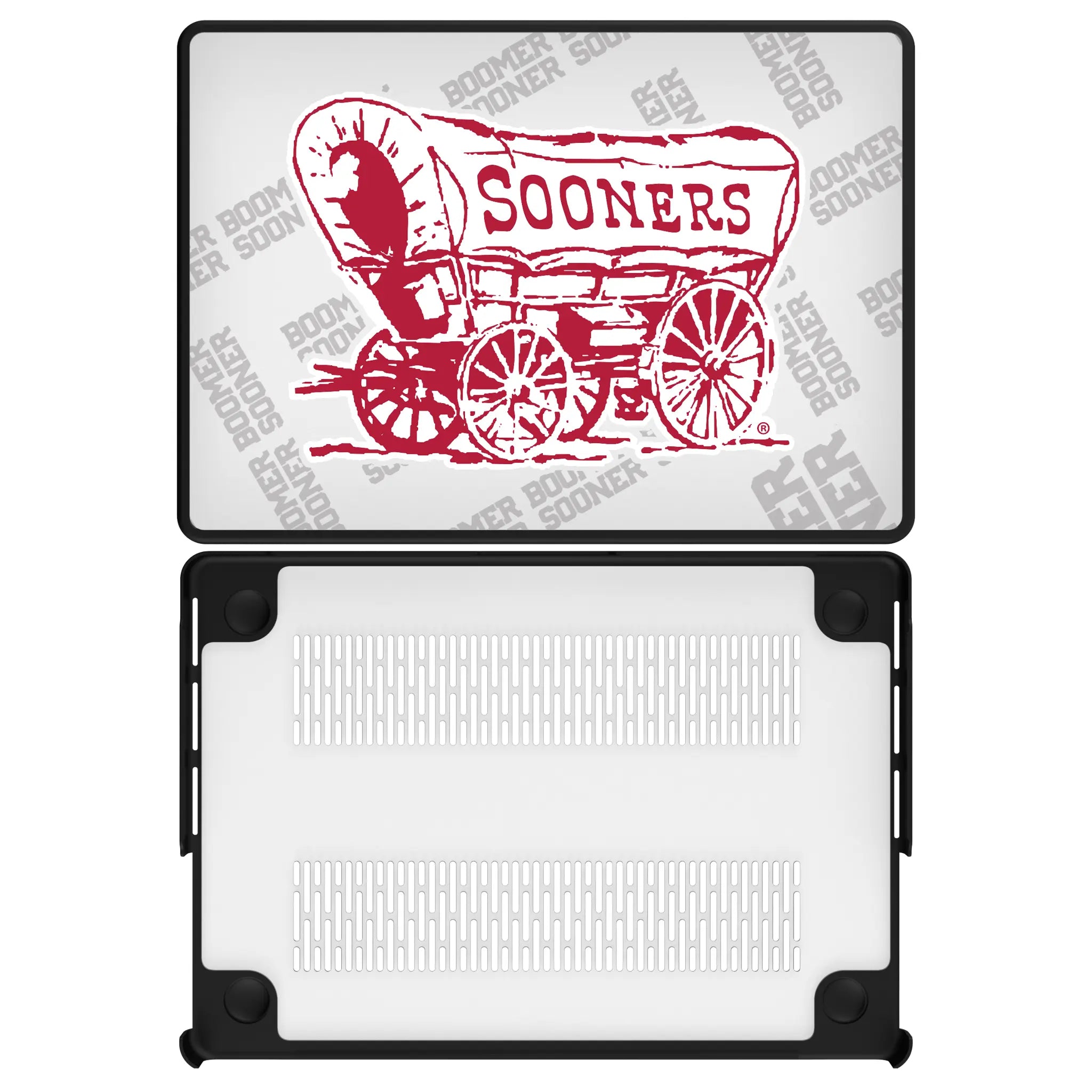 University of Oklahoma Sooners Quadtile MacBook Laptop Case for Apple MacBook