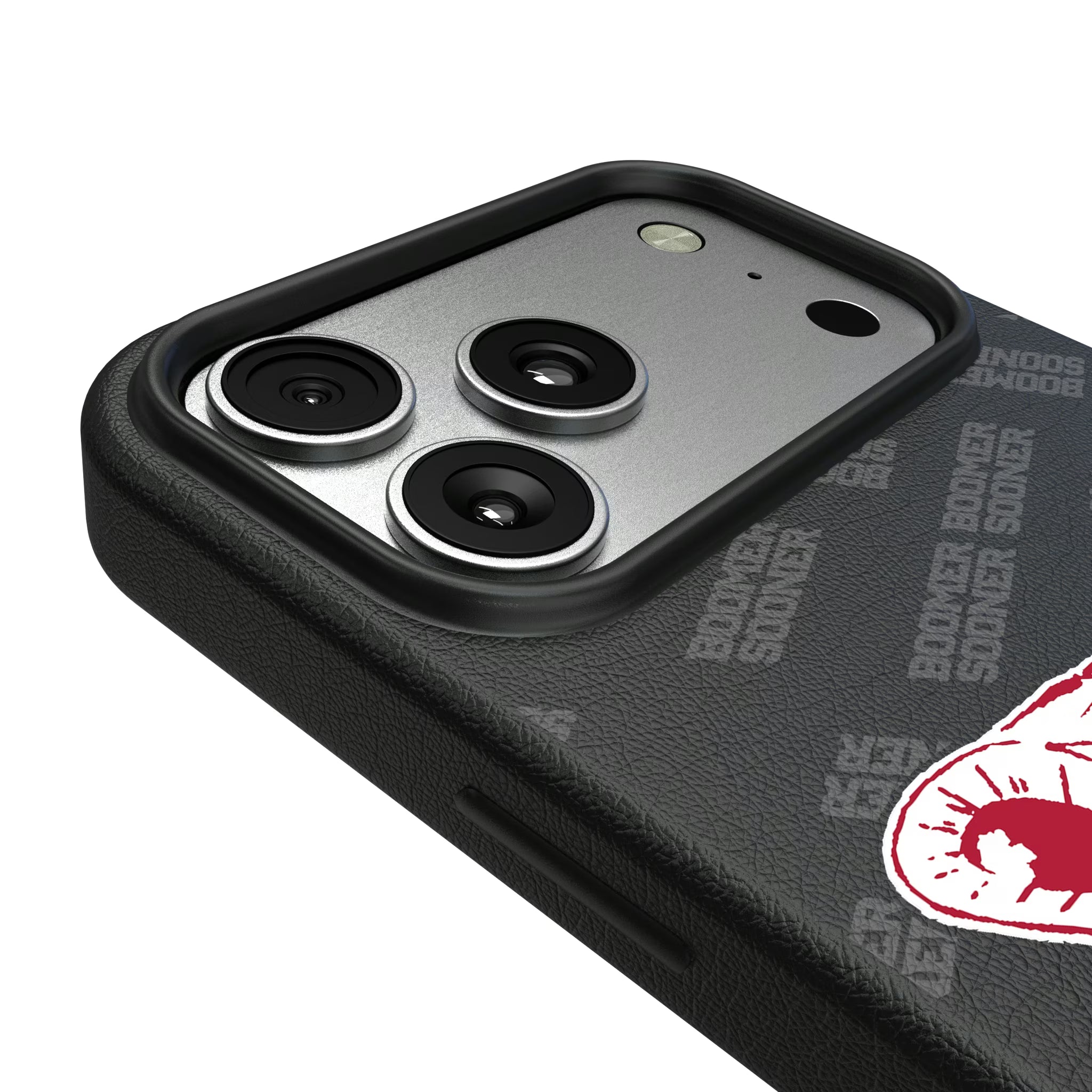 University of Oklahoma Sooners Quadtile iPhone MagSafe Compatible Phone Case for Apple iPhone - Detail#Device_iPhone 17 Pro Max