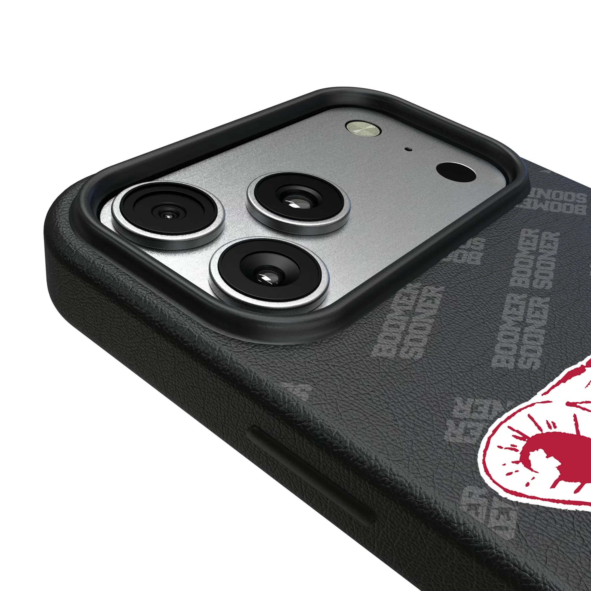 University of Oklahoma Sooners Quadtile iPhone MagSafe Compatible Phone Case for Apple iPhone - Detail#Device_iPhone 17 Pro Max