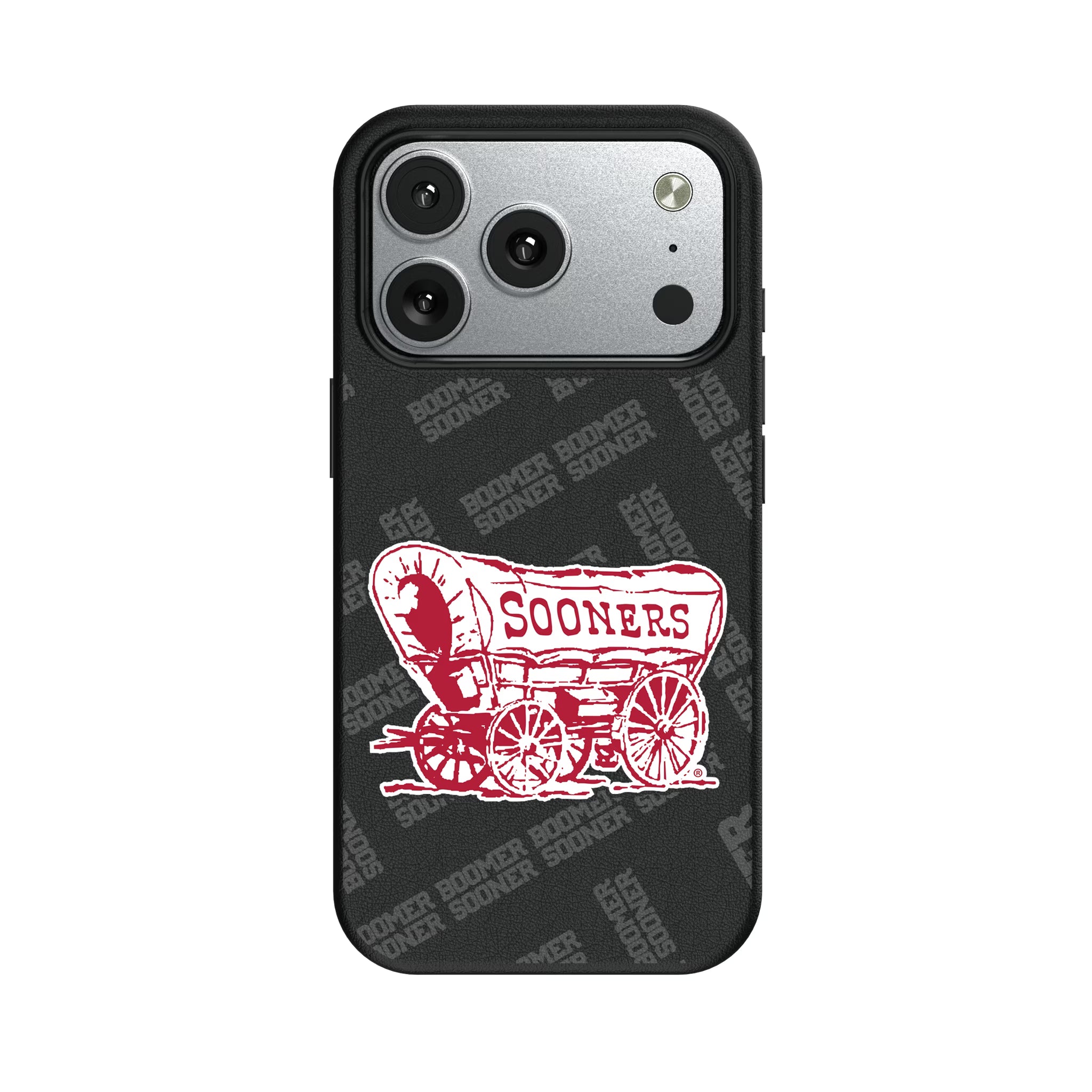 University of Oklahoma Sooners Quadtile iPhone MagSafe Compatible Phone Case for Apple iPhone#Device_iPhone 17 Pro