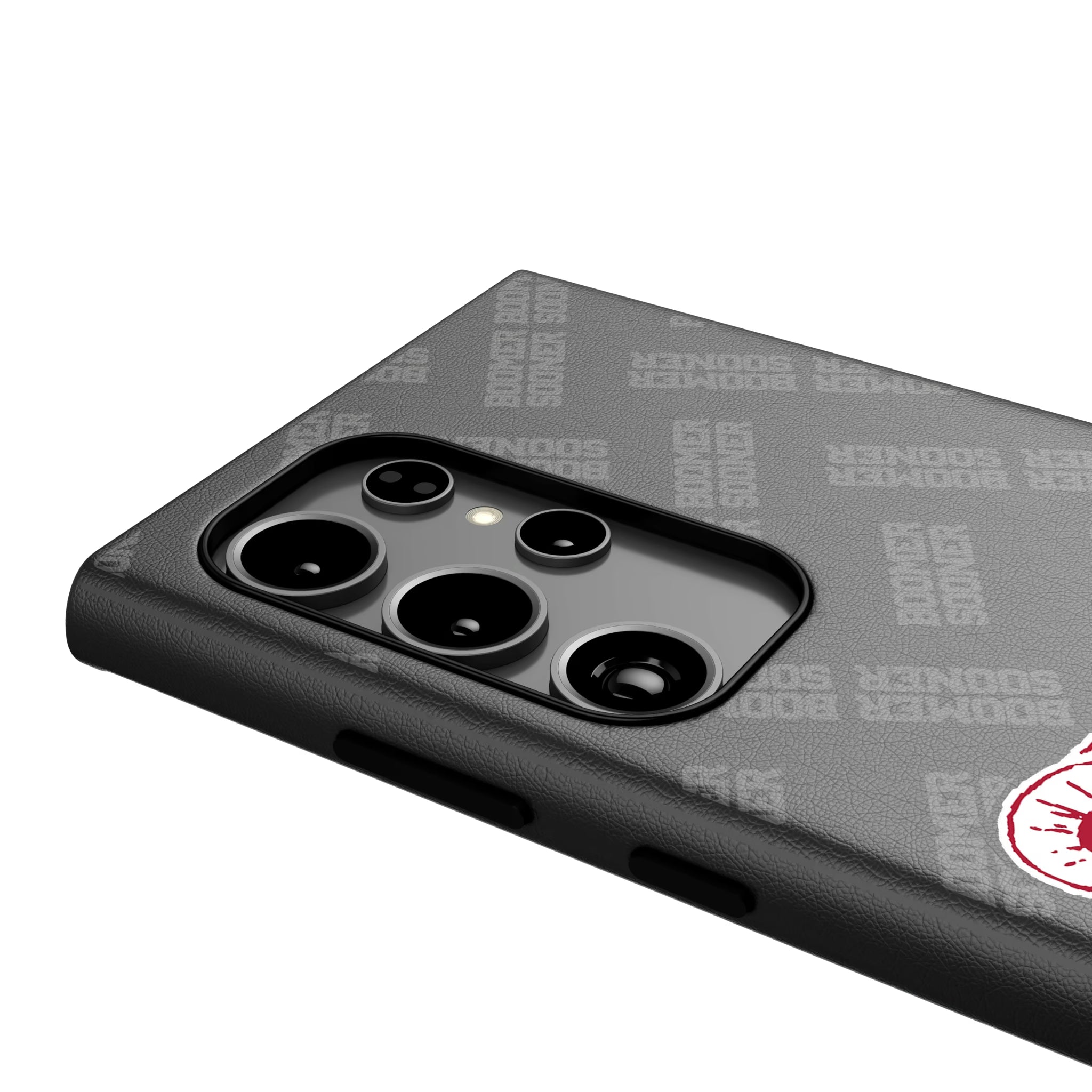 University of Oklahoma Sooners Quadtile Galaxy MagSafe Compatible Phone Case for Samsung Galaxy - Detail