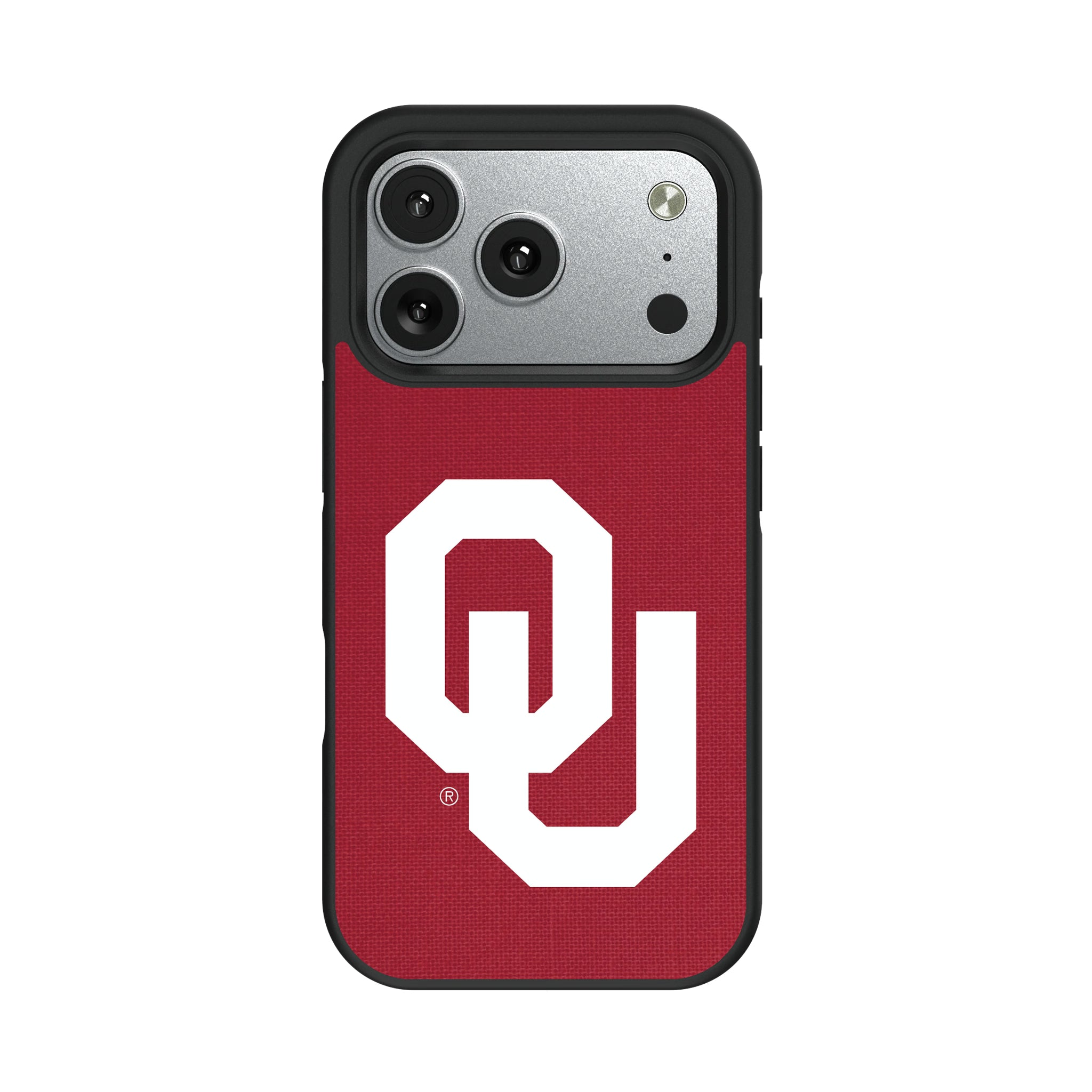 University of Oklahoma Sooners Solid iPhone Bump Phone Case for Apple iPhone#Device_iPhone 17 Pro
