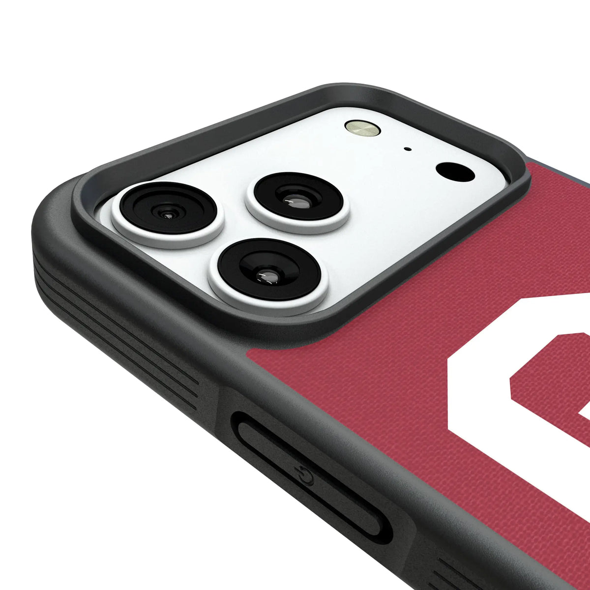 University of Oklahoma Sooners Solid iPhone Bump Phone Case for Apple iPhone - Detail#Device_iPhone 18 Pro Max